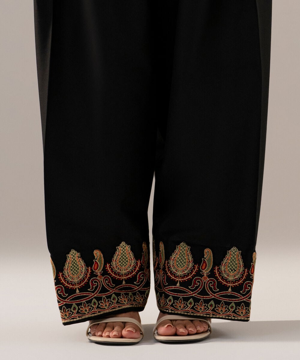 Solid Cambric Culottes PRW26STV942T