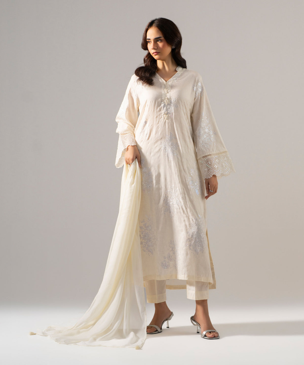 Solid Chiffon Dupatta PRW2STV1026D
