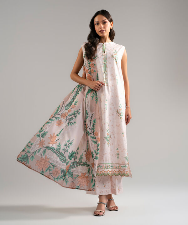 Printed Voile Dupatta