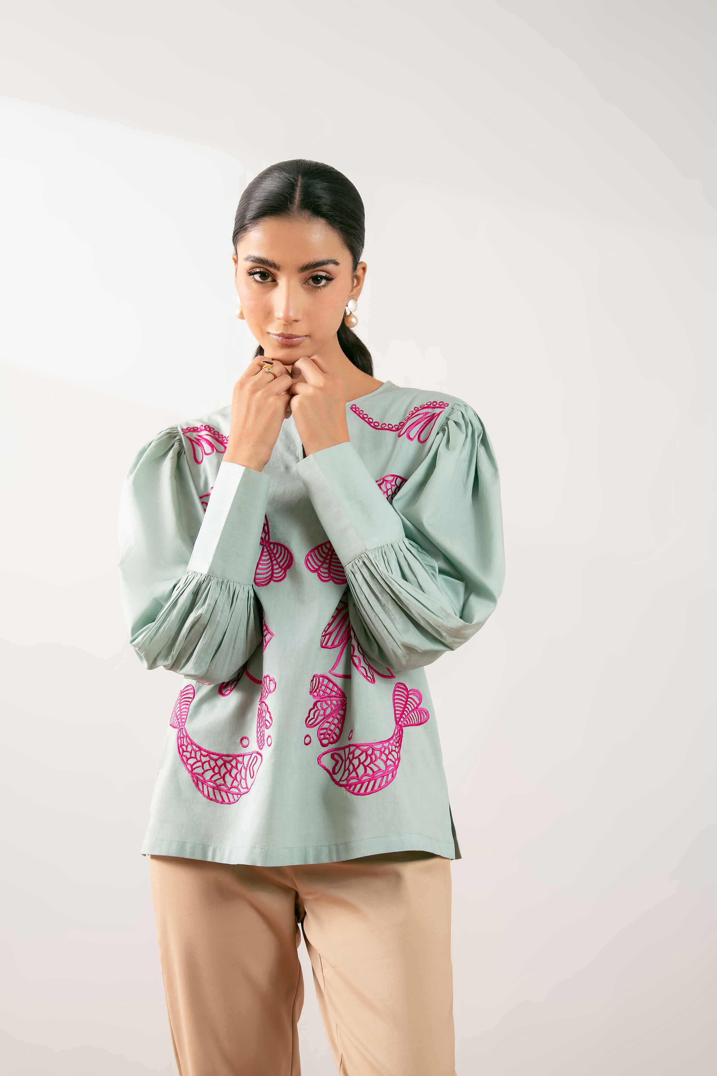 Embroidered Tunic - PS25-109