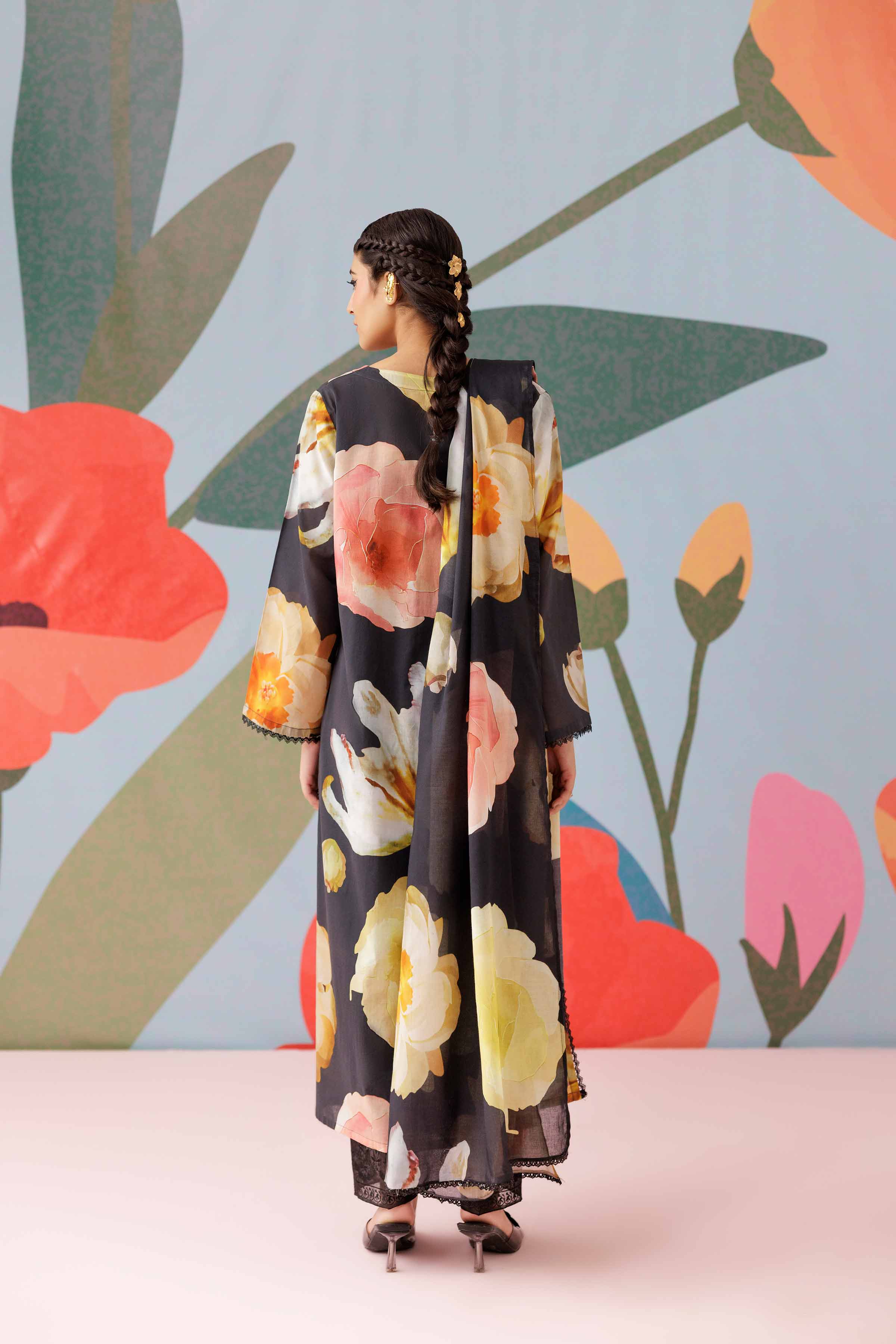 2 Piece - Printed Suit - PS25-112