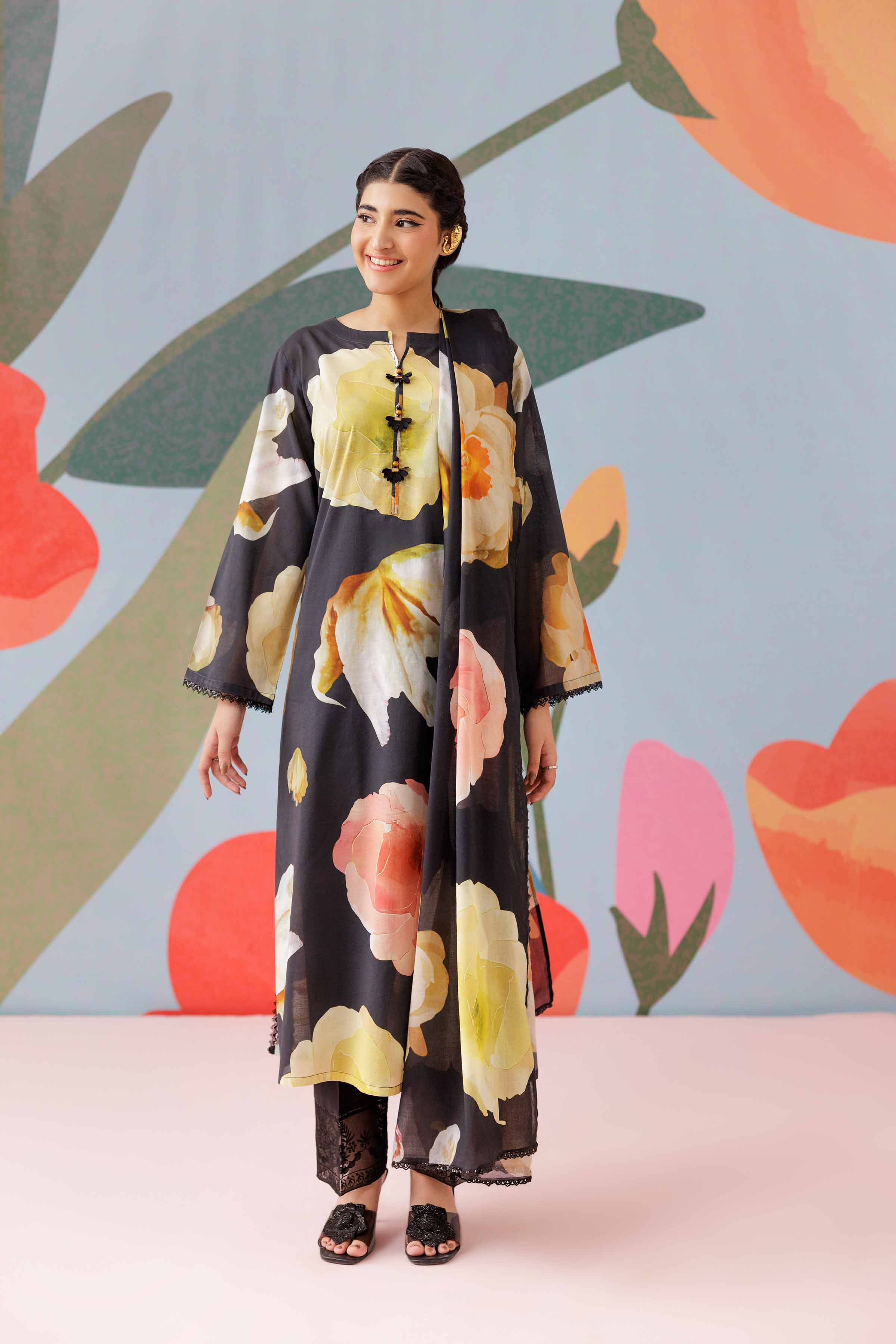 2 Piece - Printed Suit - PS25-112