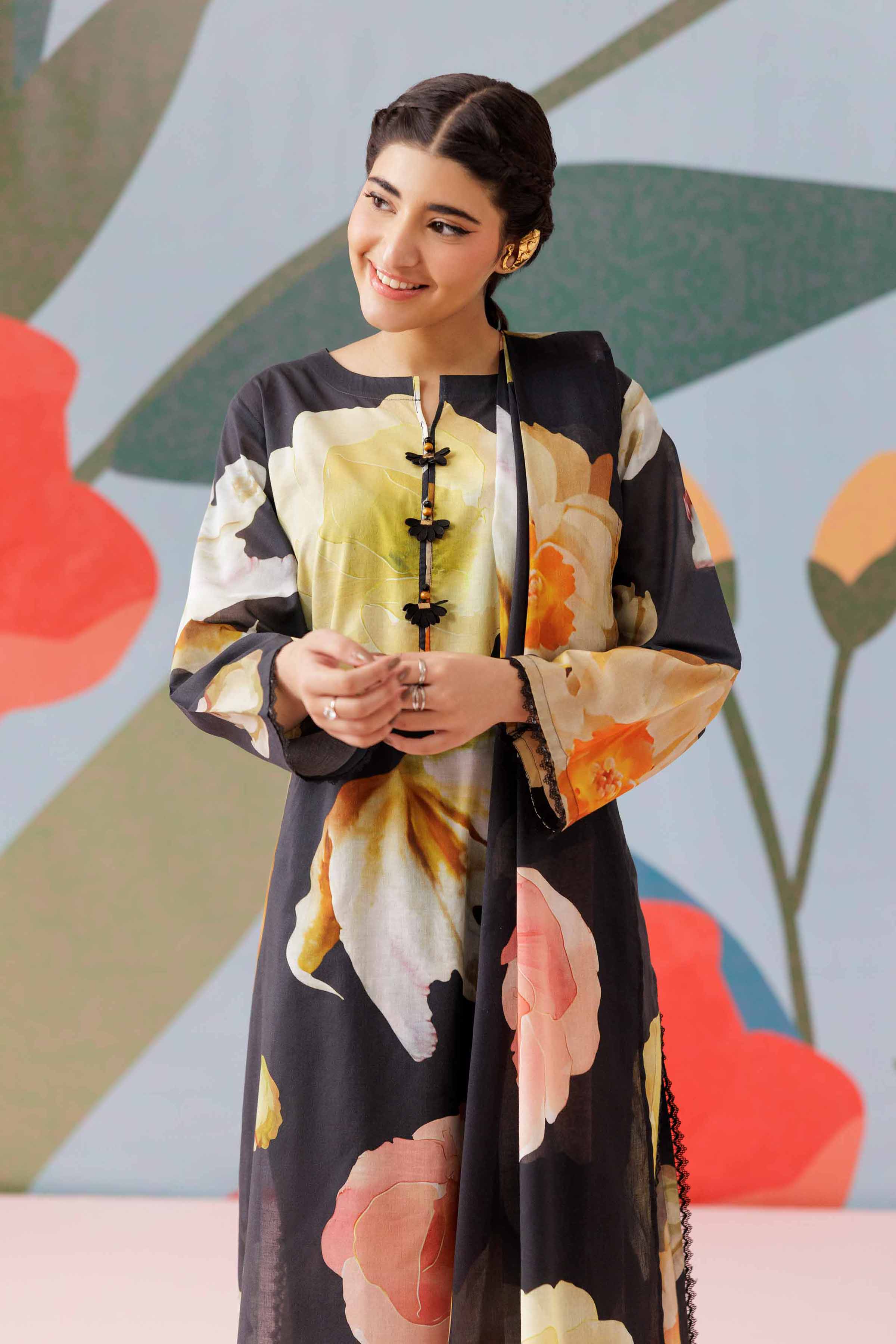 2 Piece - Printed Suit - PS25-112