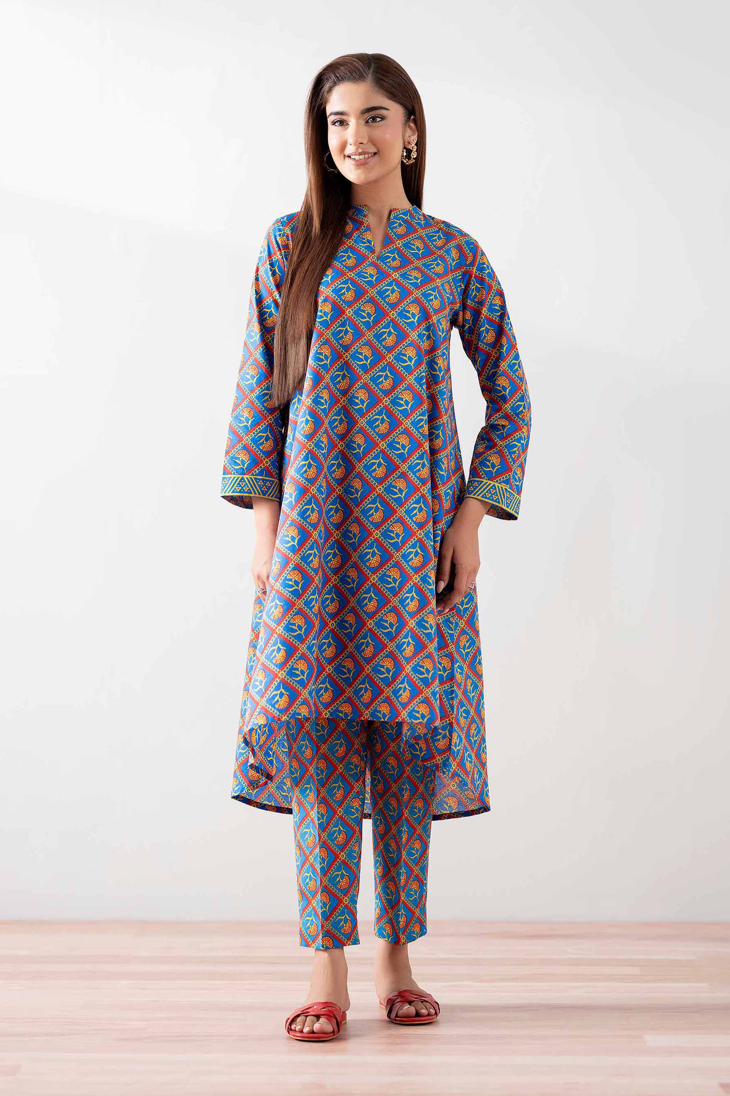 2 Piece - Printed Suit - PS25-141