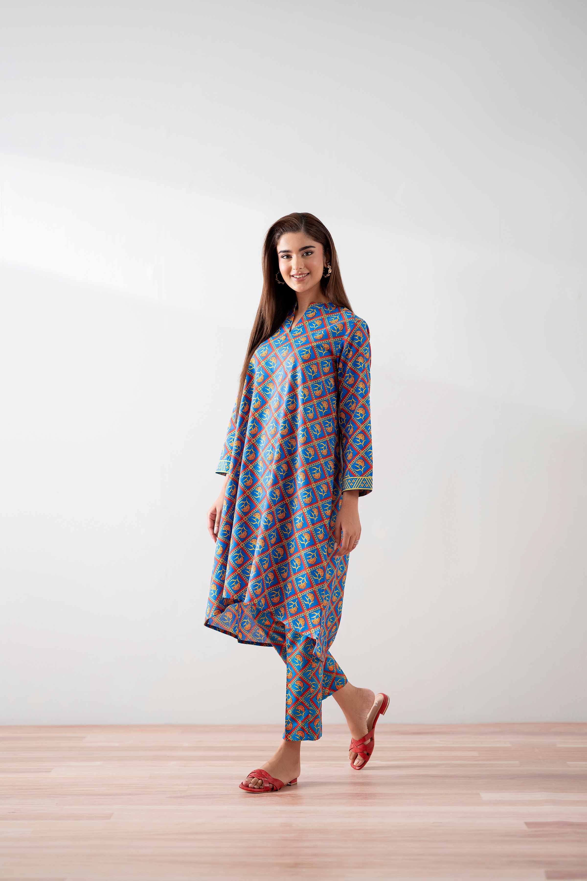 2 Piece - Printed Suit - PS25-141