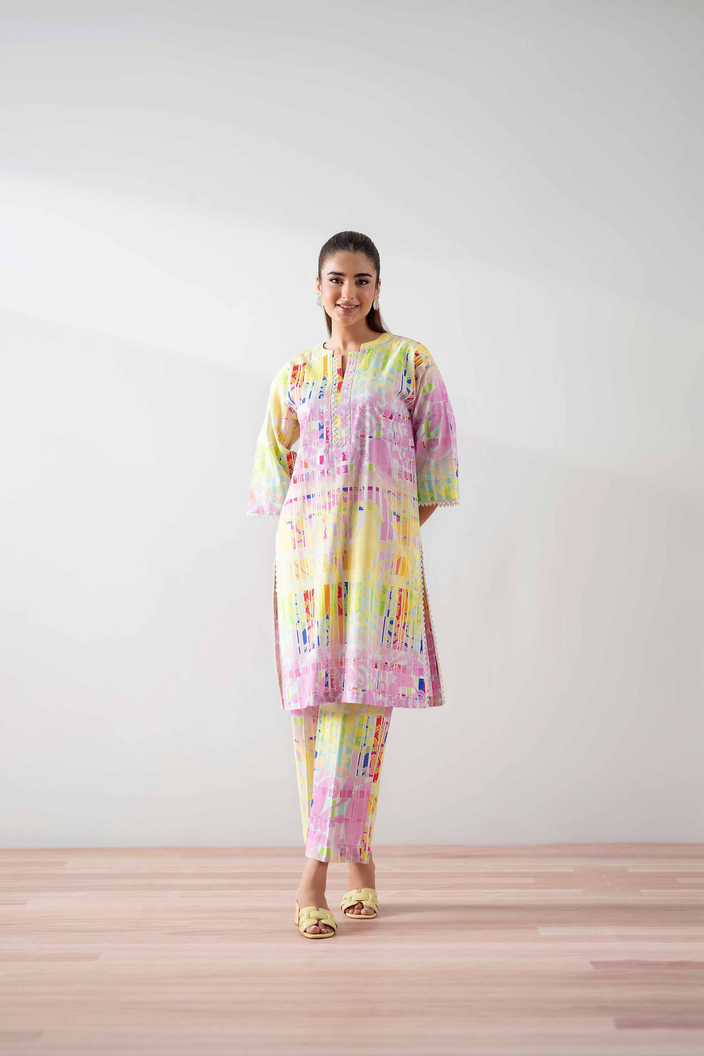 2 Piece - Printed Suit - PS25-226