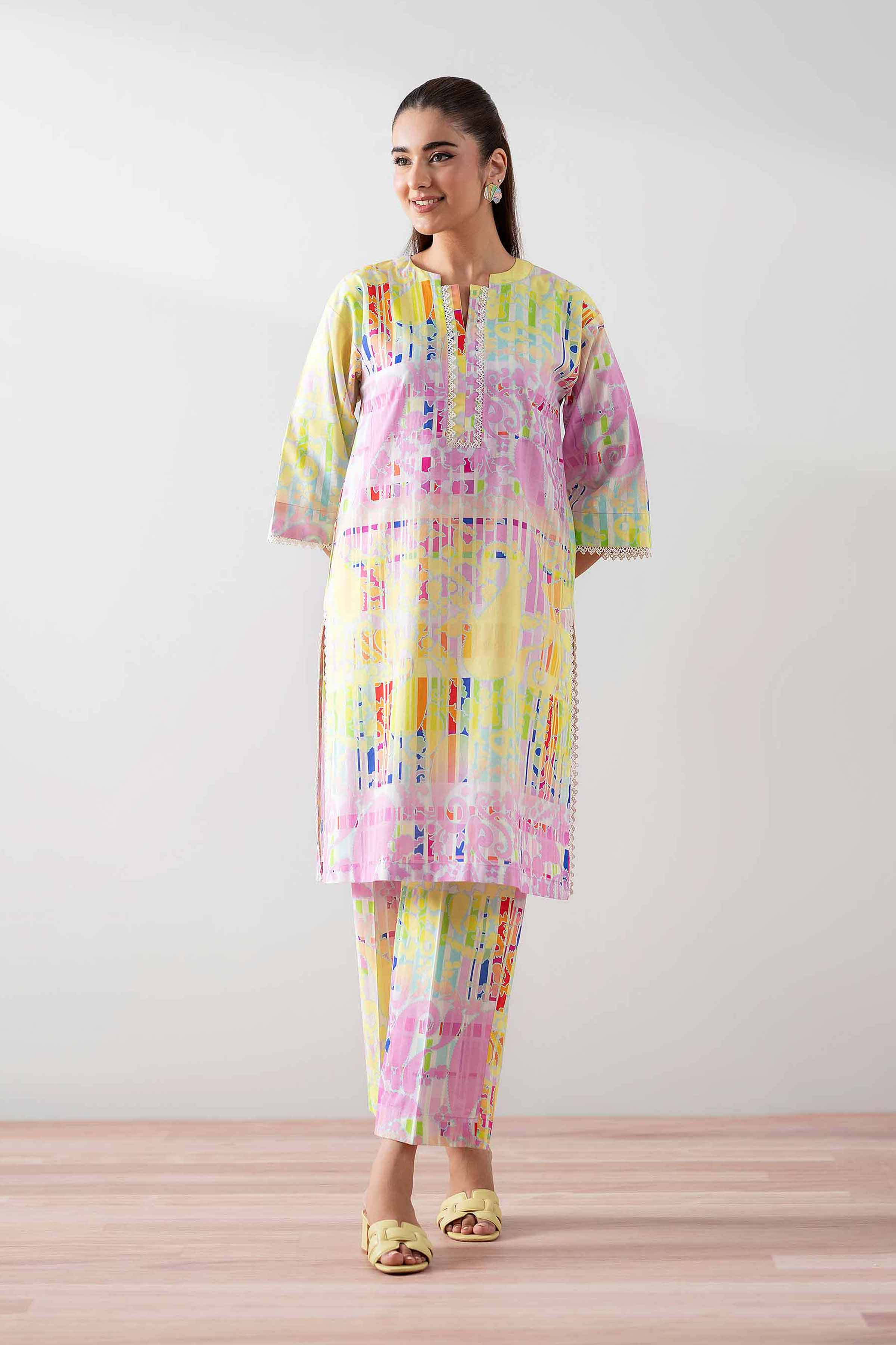 2 Piece - Printed Suit - PS25-226