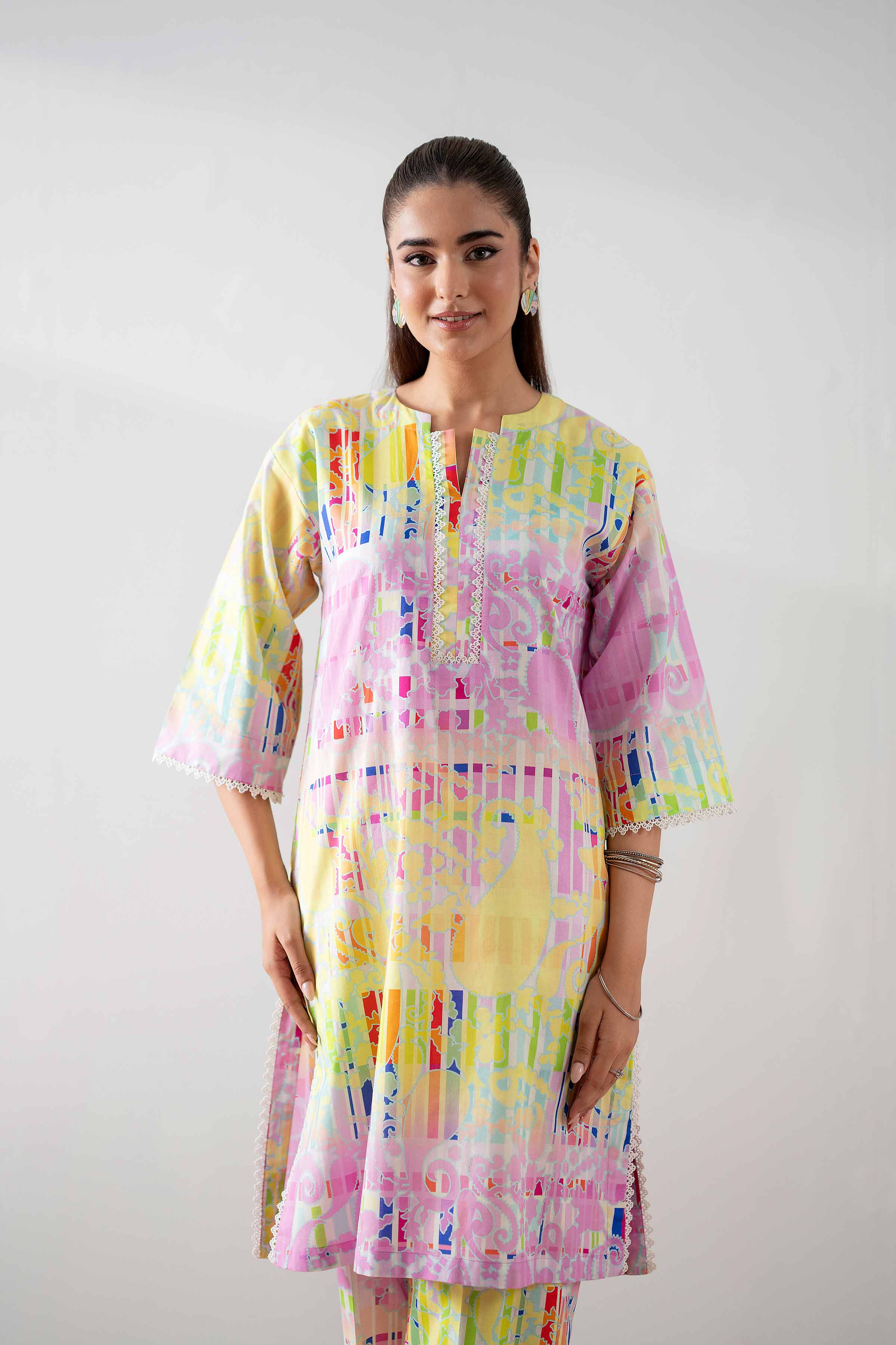 2 Piece - Printed Suit - PS25-226