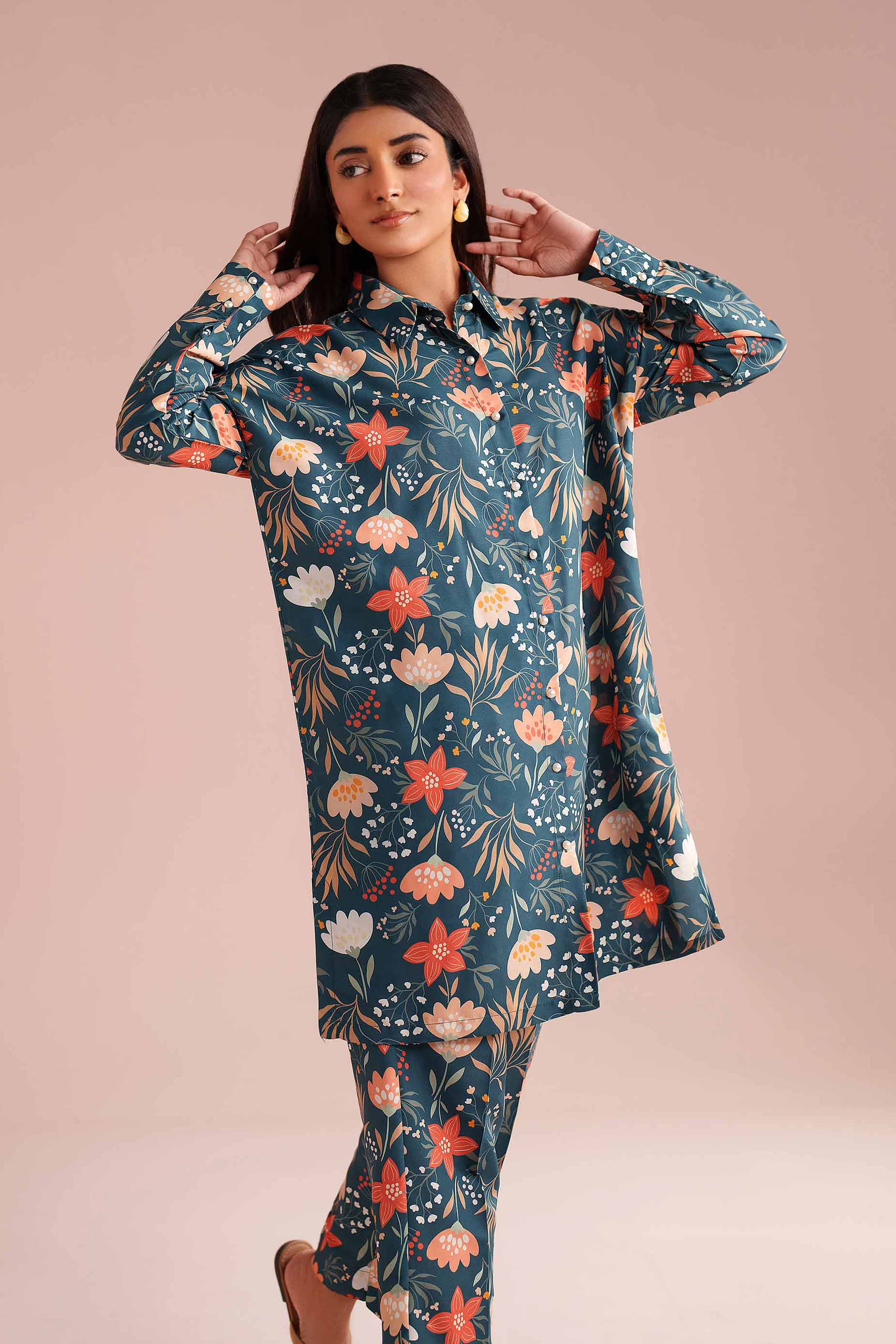 2 Piece - Printed Suit - PS26-74