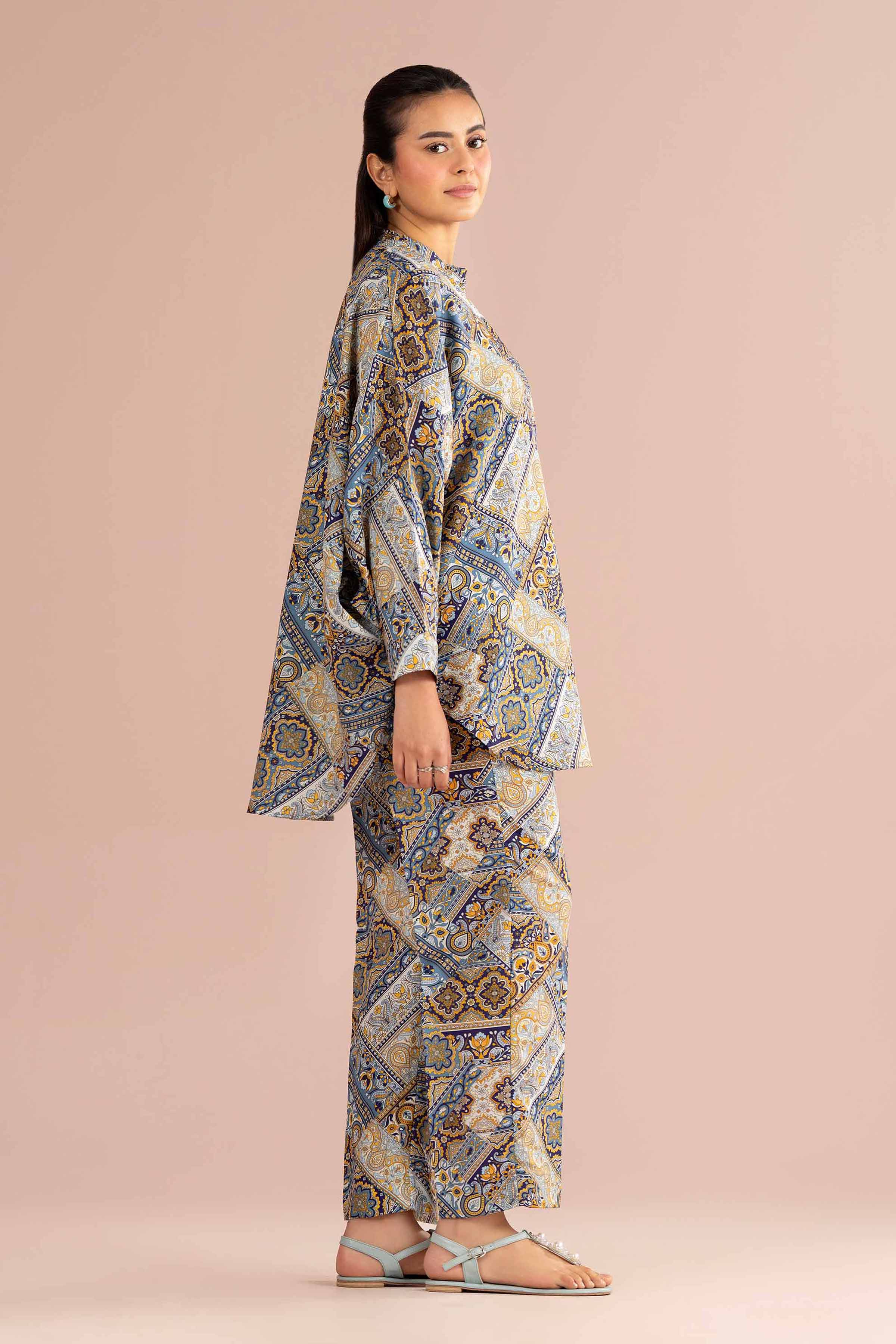 2 Piece - Printed Suit - PS26-77