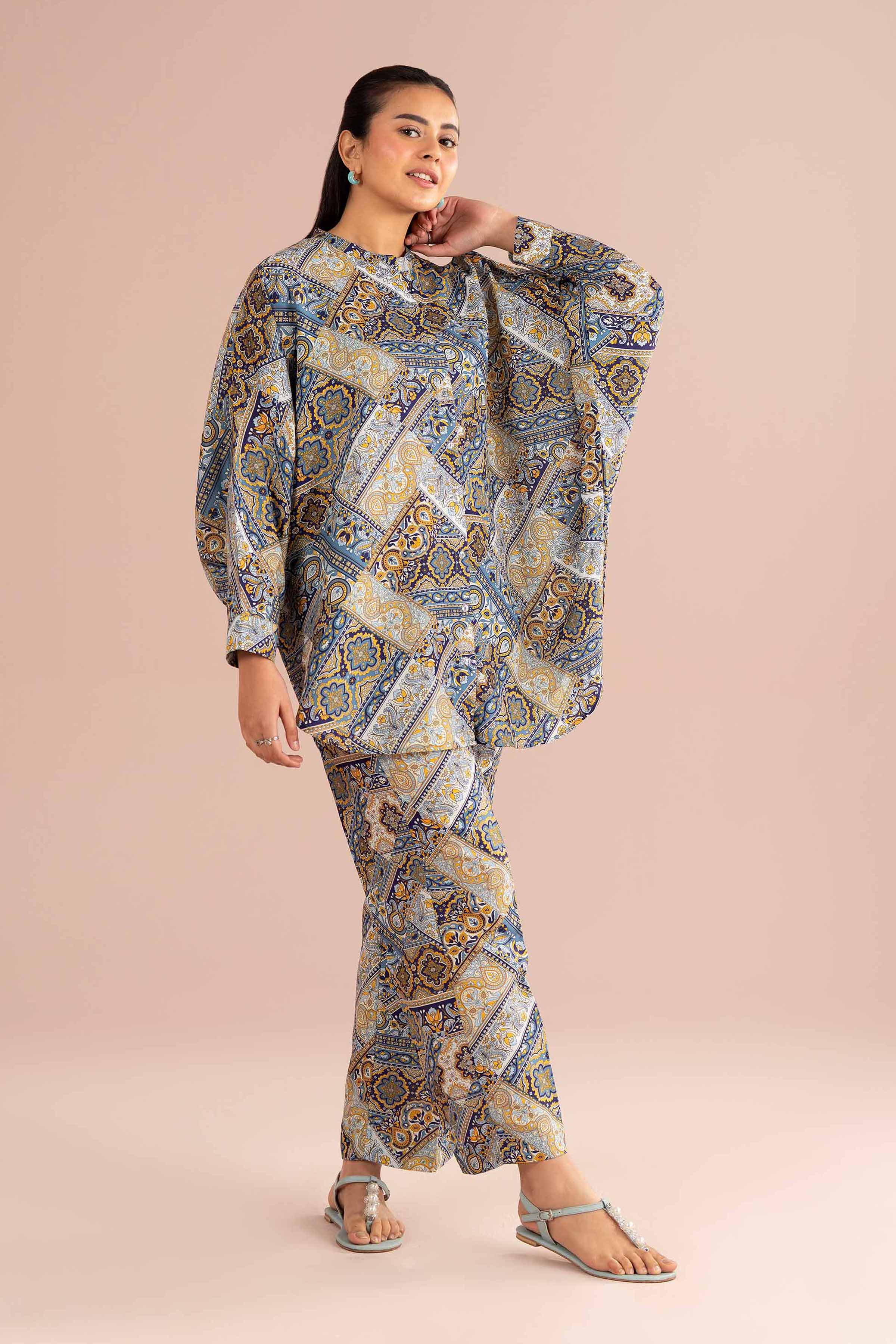 2 Piece - Printed Suit - PS26-77