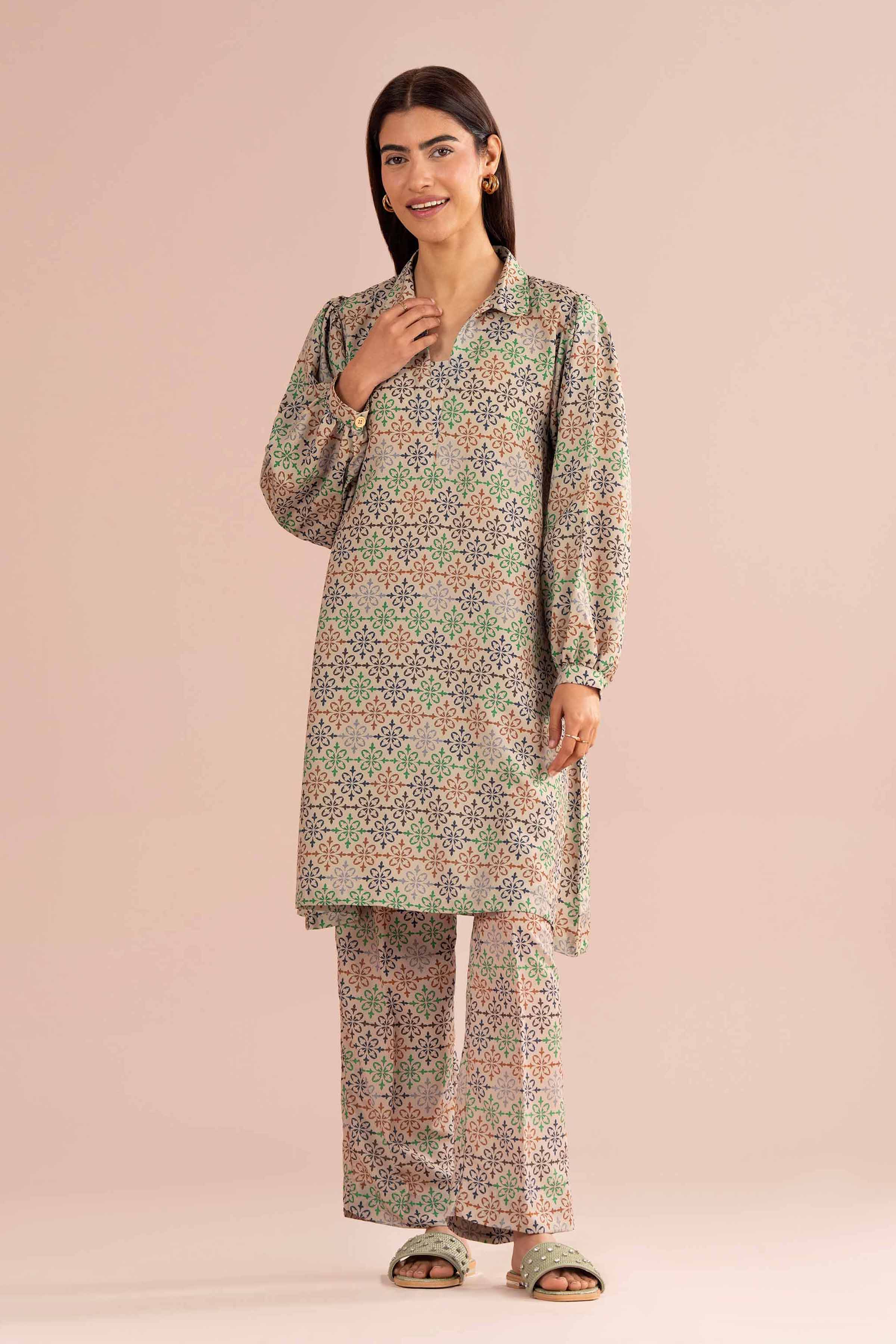 2 Piece - Printed Suit - PS26-86