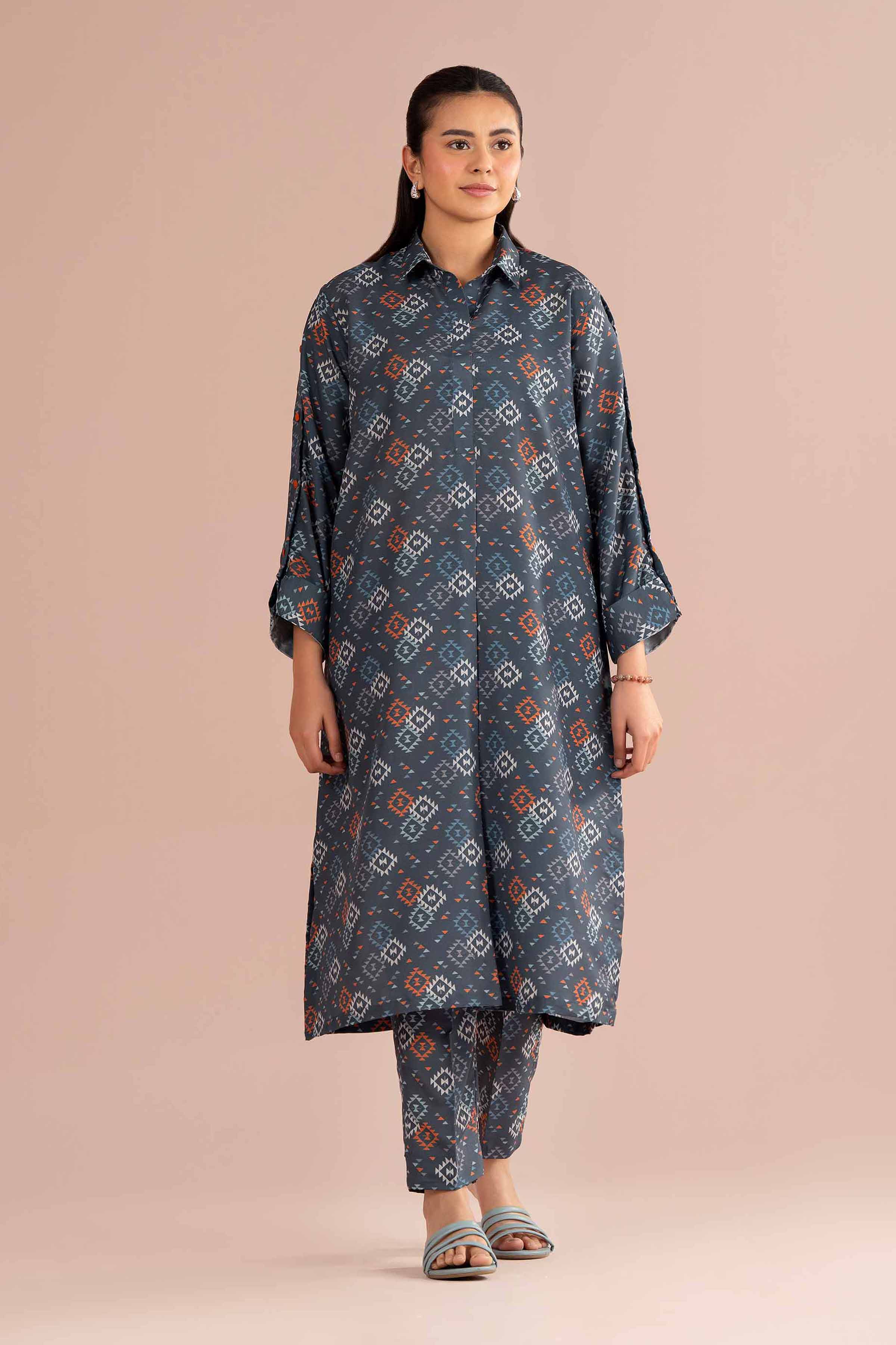 2 Piece - Printed Suit - PS26-87