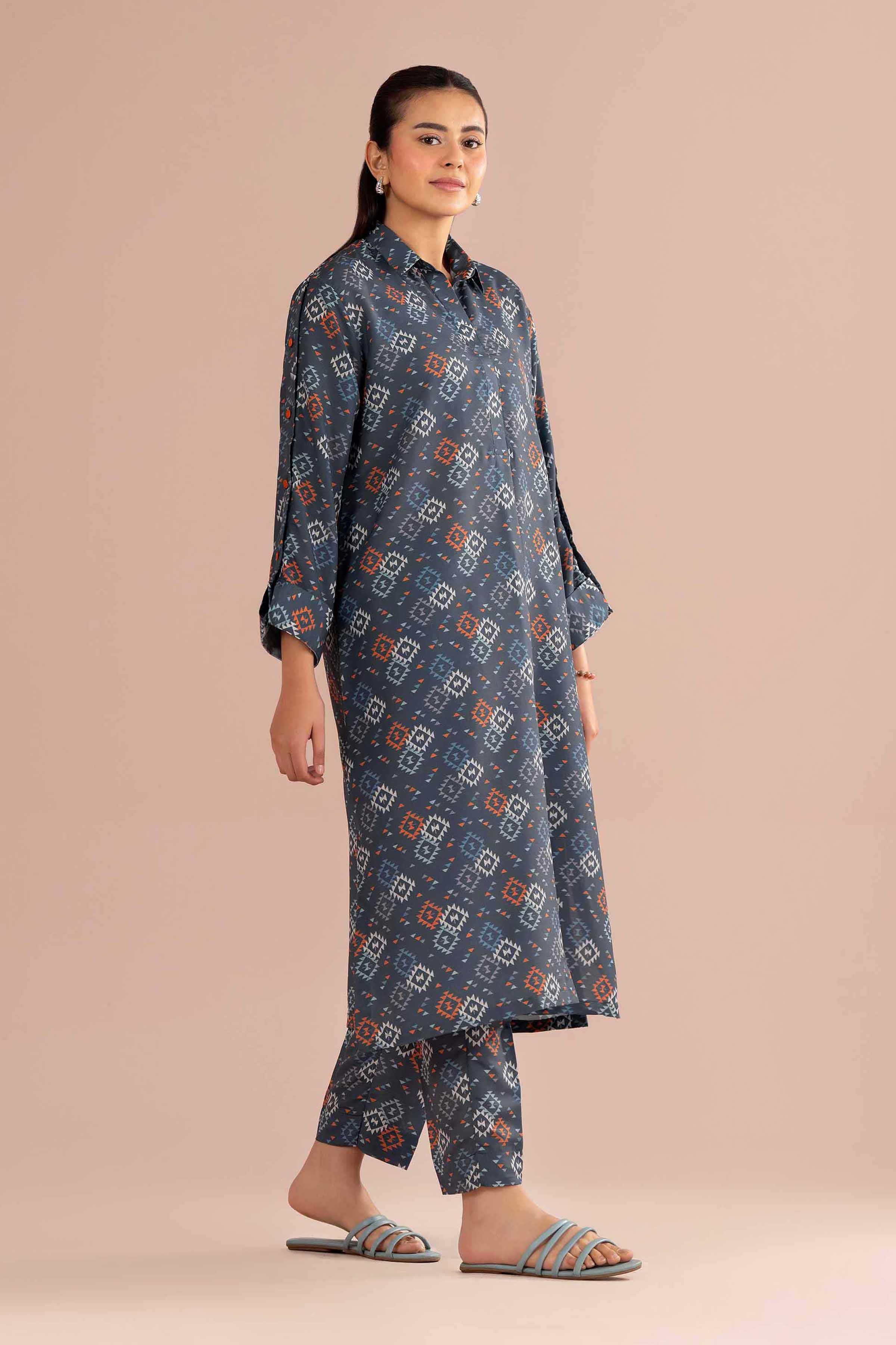 2 Piece - Printed Suit - PS26-87