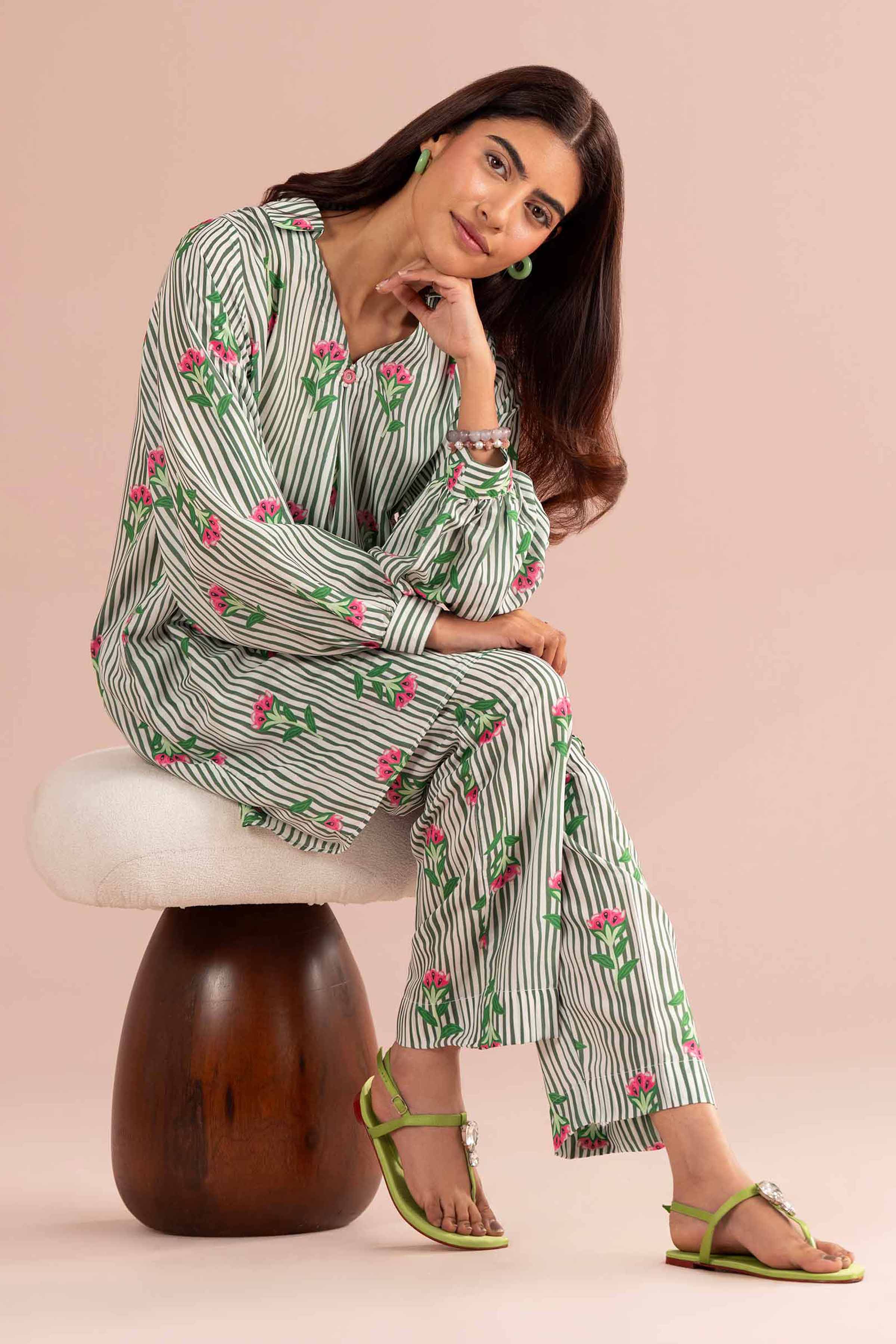 2 Piece - Printed Suit - PS26-96