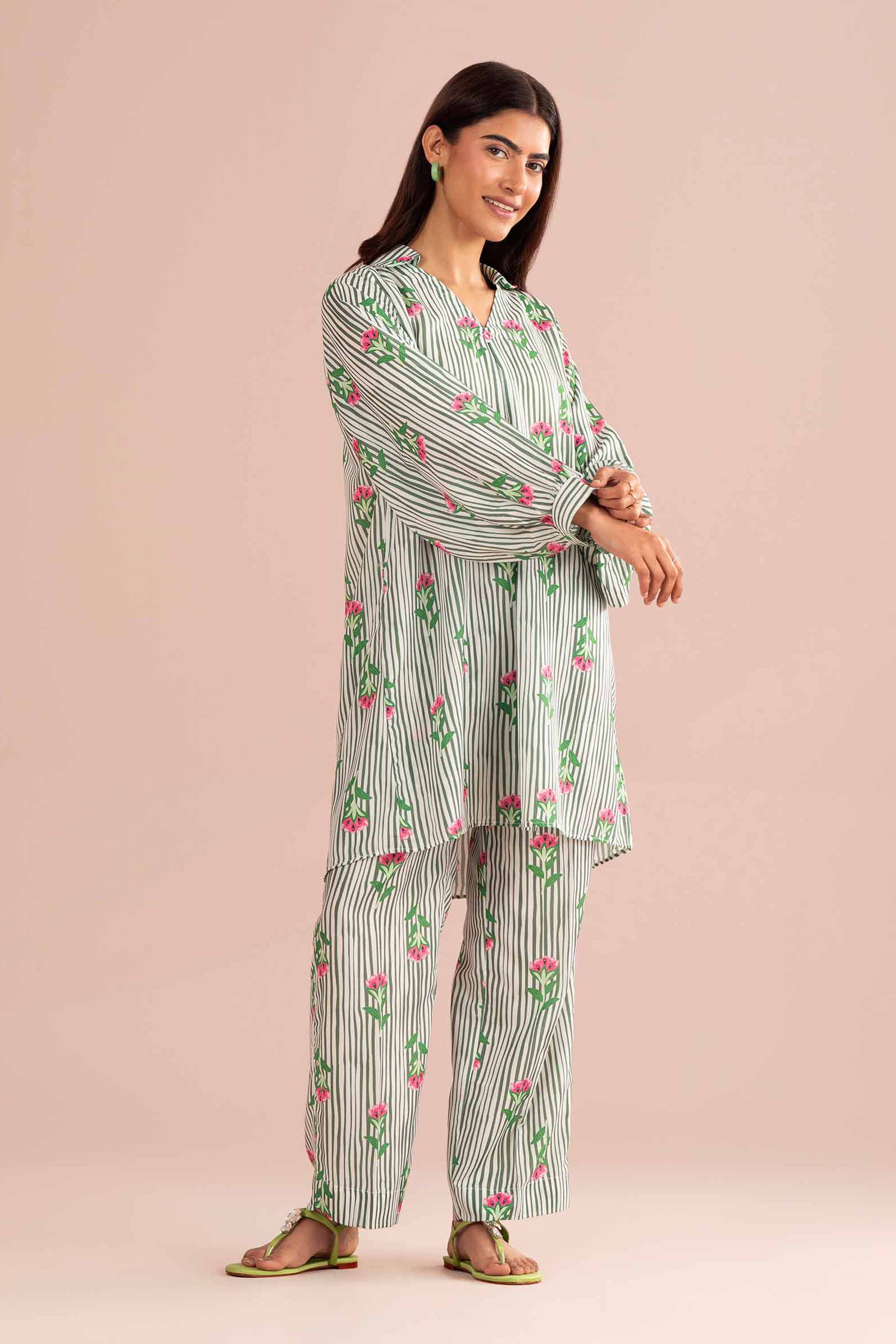 2 Piece - Printed Suit - PS26-96