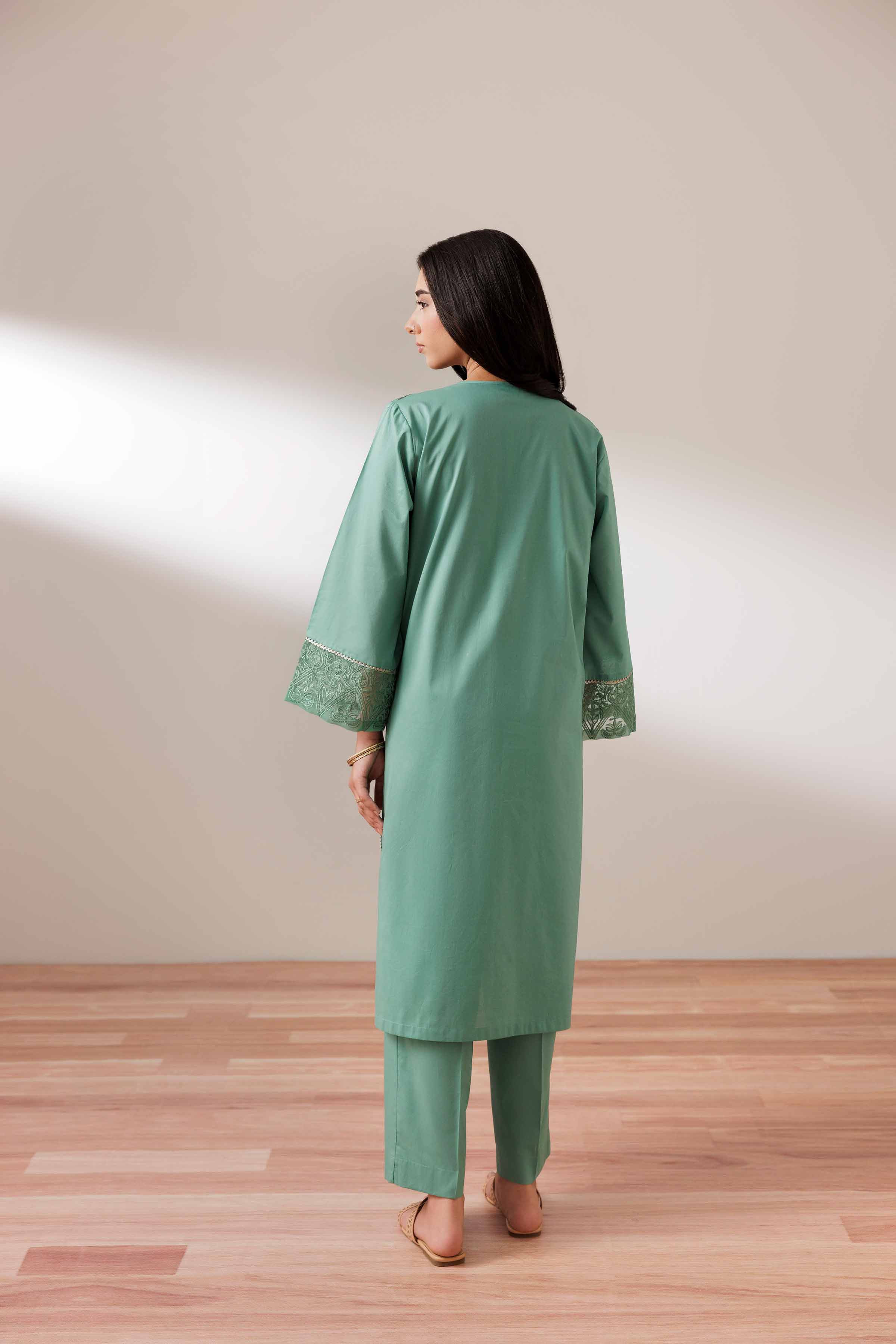 2 Piece - Embroidered Suit - PUS25-69