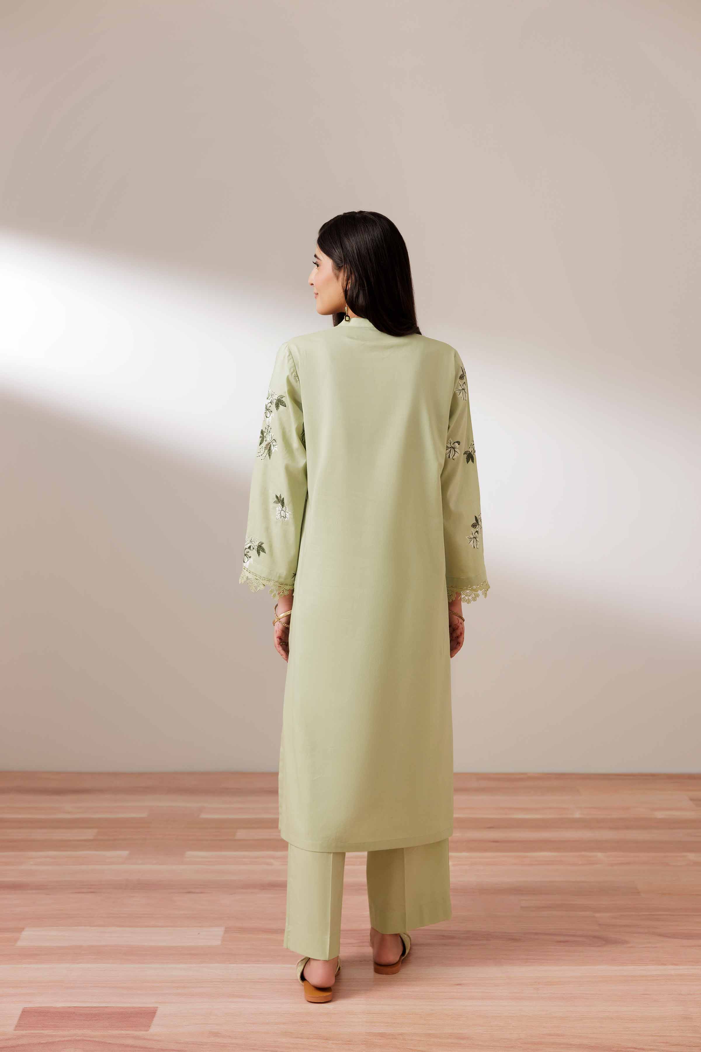 2 Piece - Embroidered Suit - PUS25-71