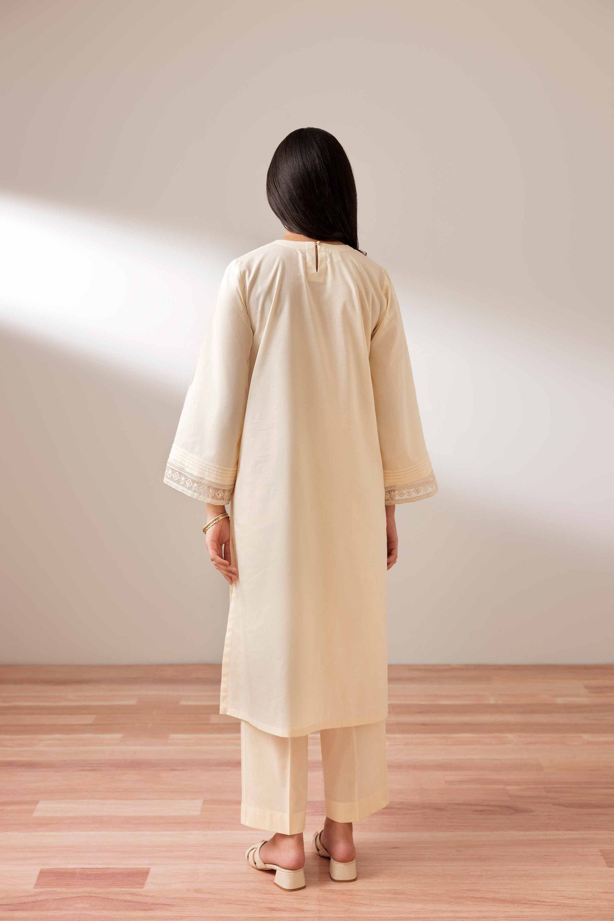 2 Piece - Embroidered Suit - PUS25-76