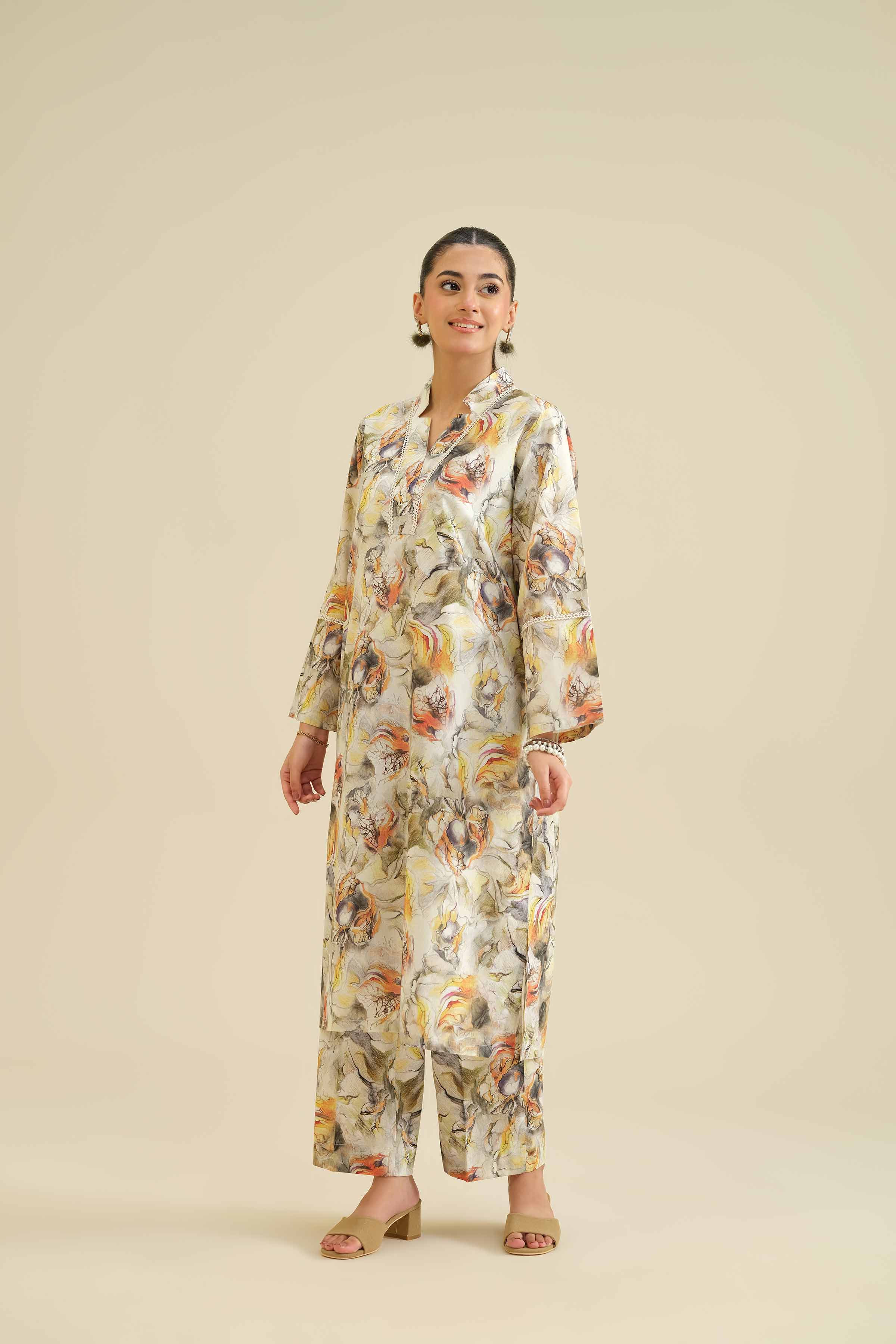 2 Piece - Printed Suit - PW25-08