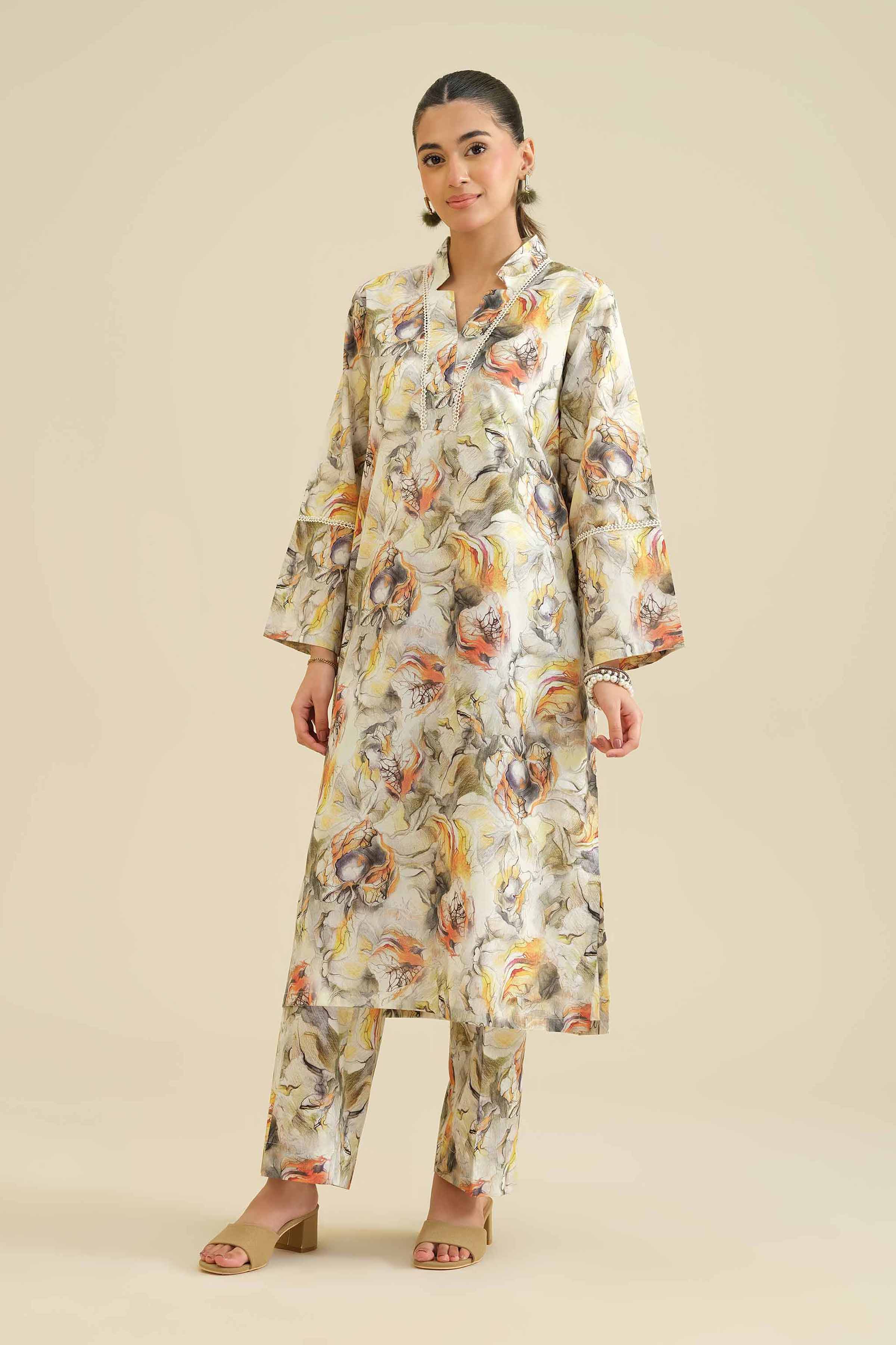 2 Piece - Printed Suit - PW25-08