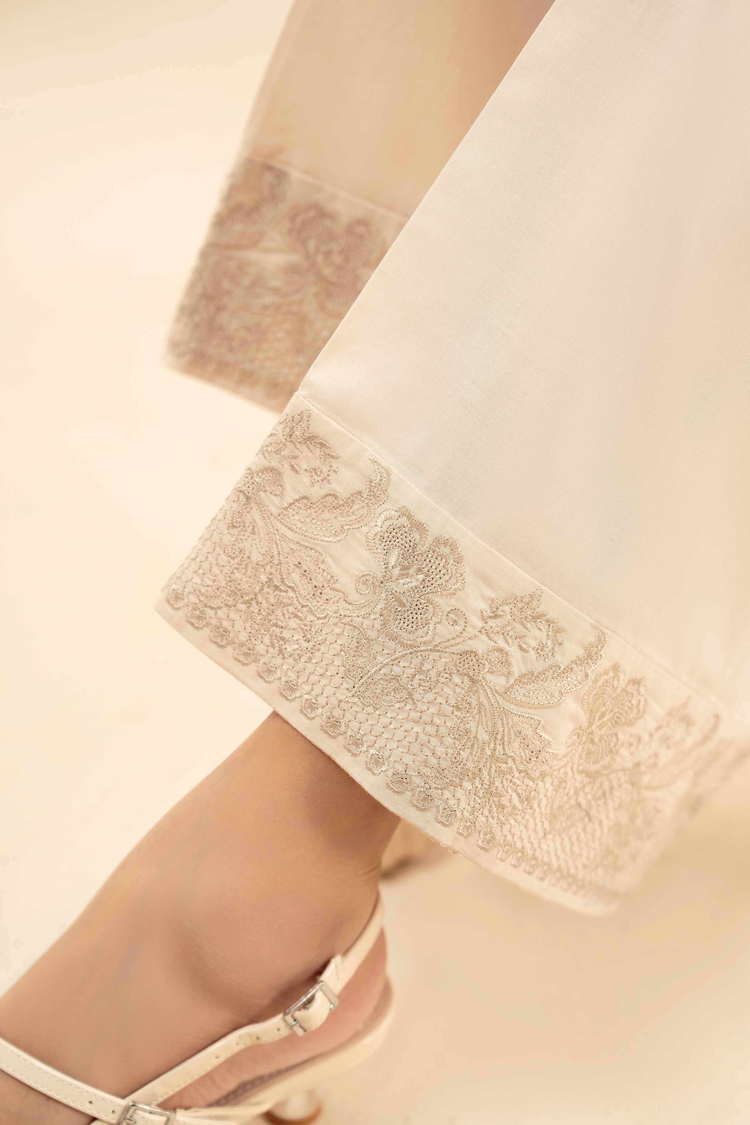 Embroidered Trousers - PW25-113