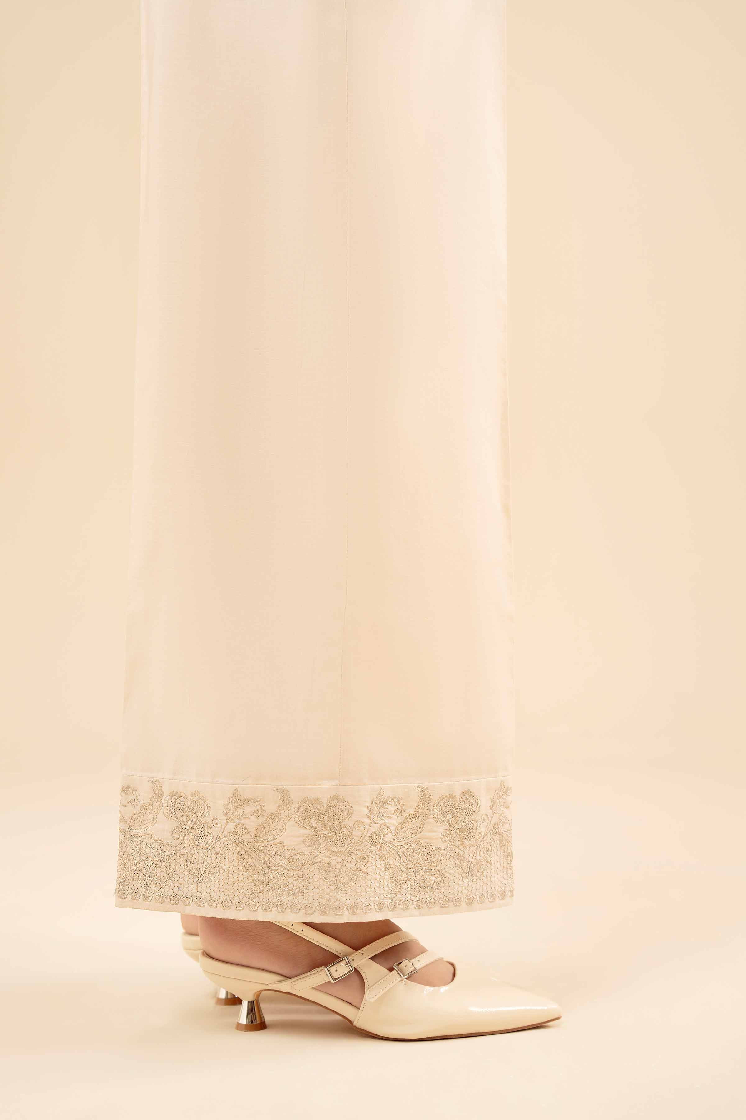 Embroidered Trousers - PW25-113