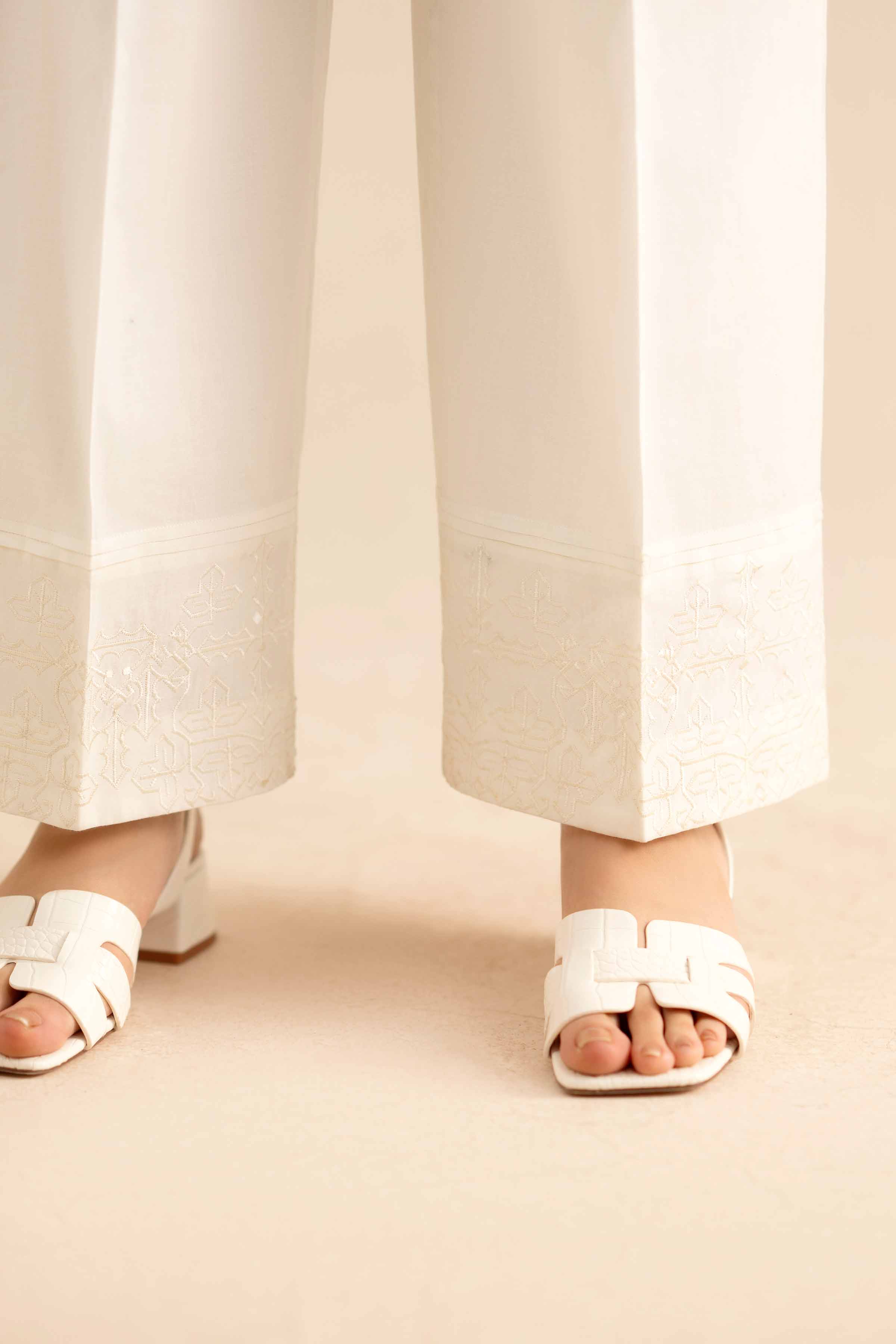 Embroidered Trousers - PW25-116