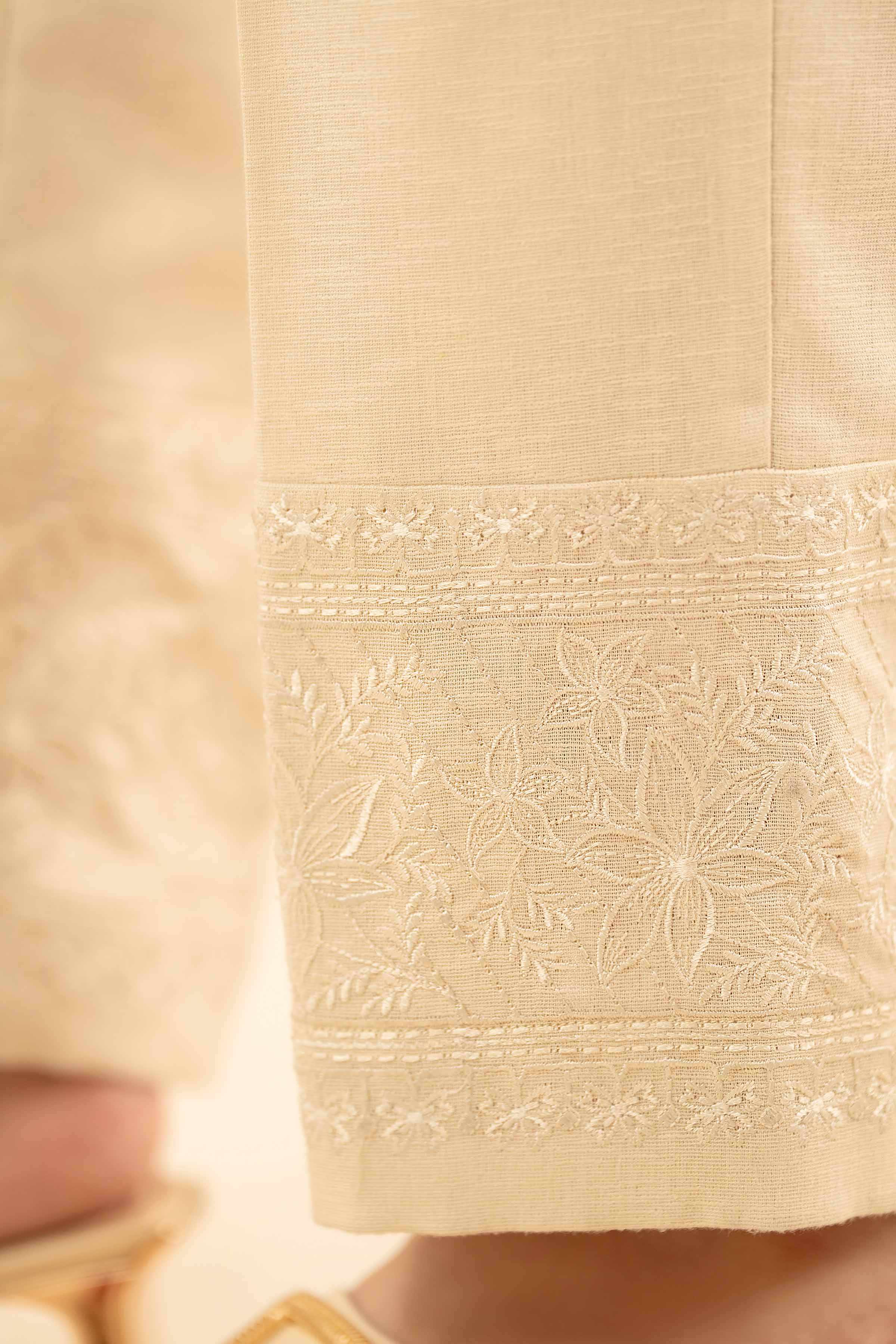 Embroidered Trousers - PW25-118