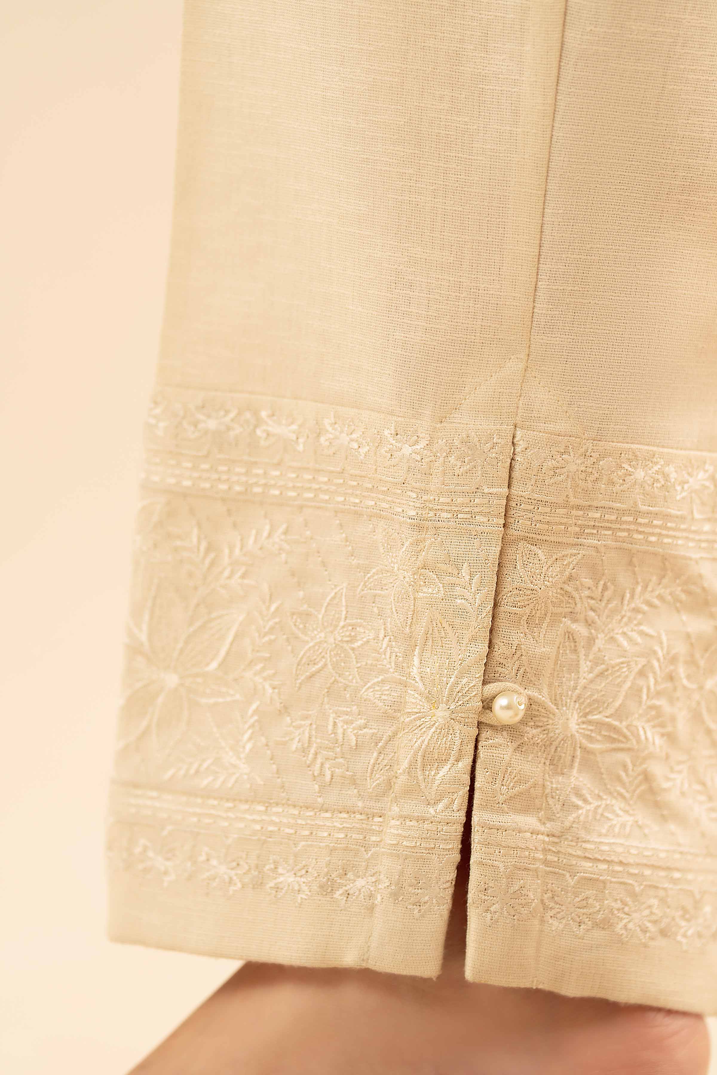 Embroidered Trousers - PW25-118