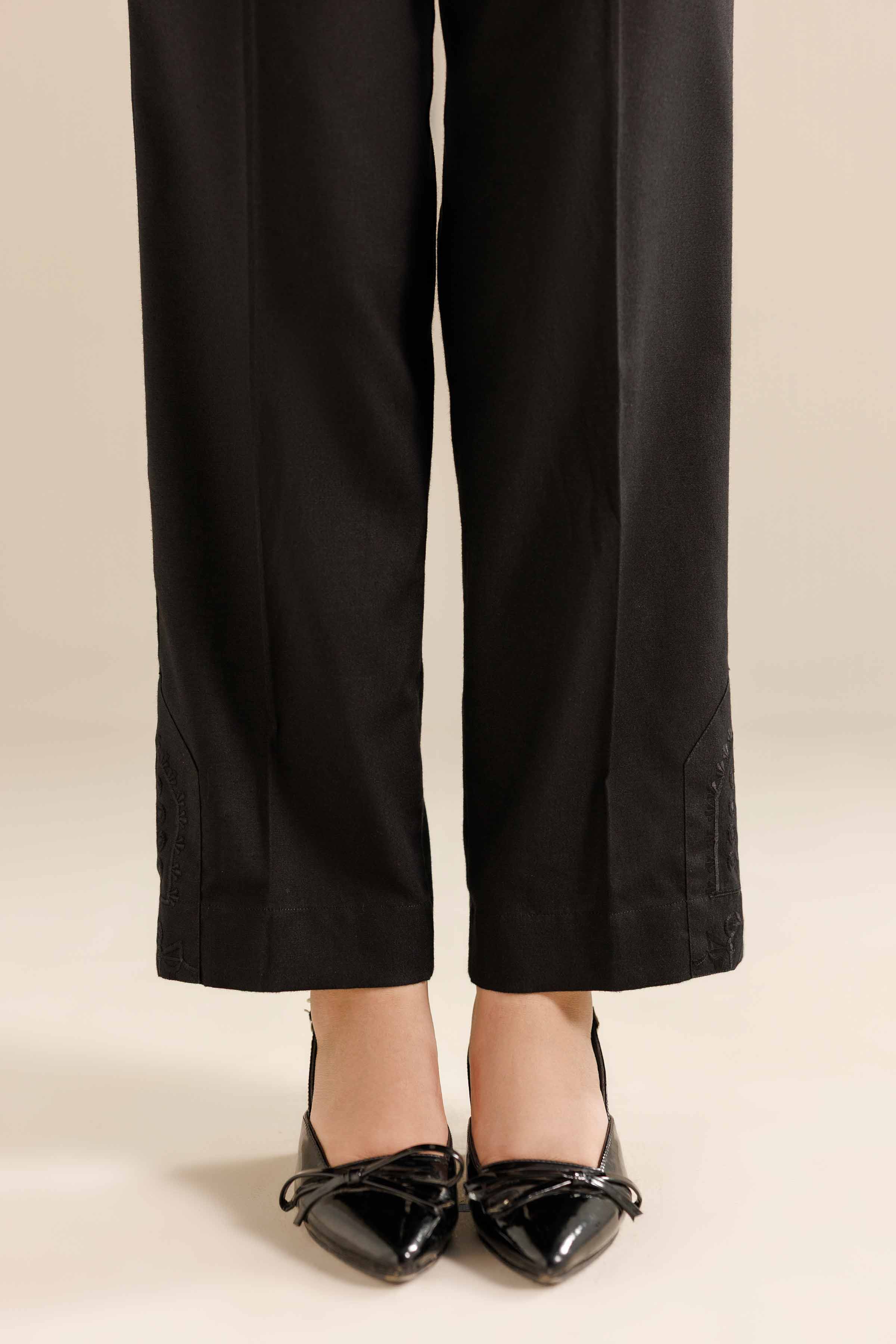 Embroidered Trousers - PW25-126