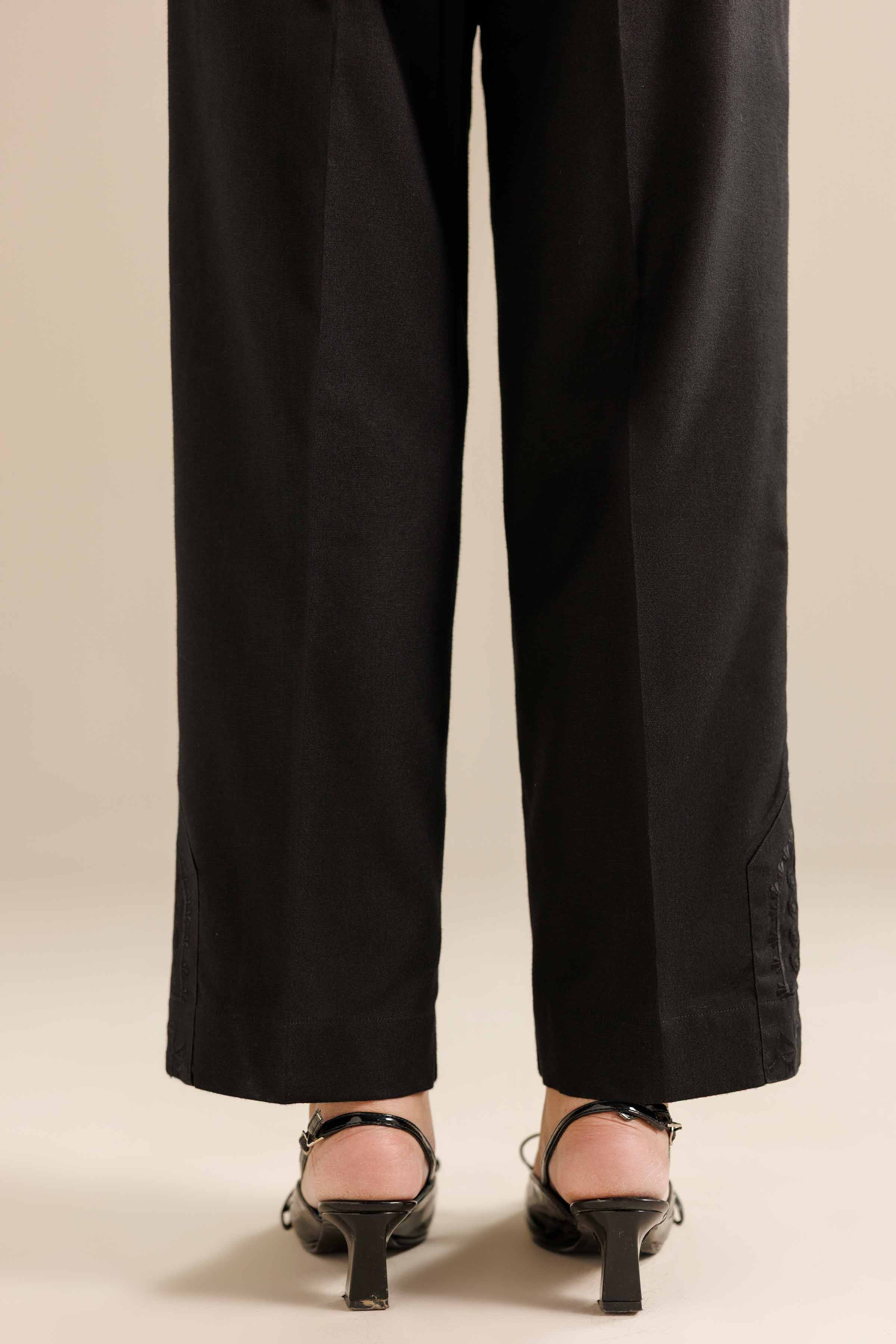 Embroidered Trousers - PW25-126