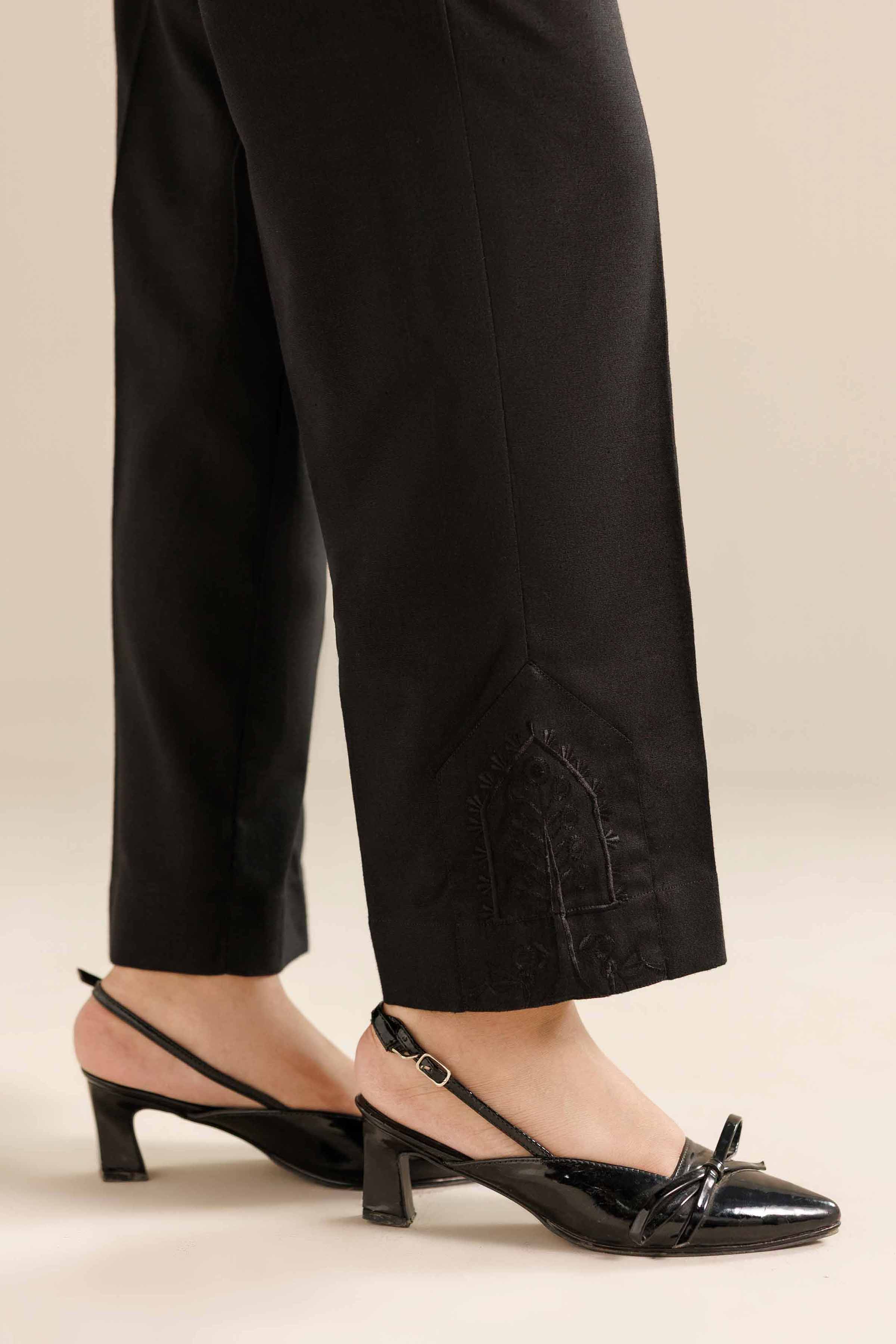 Embroidered Trousers - PW25-126