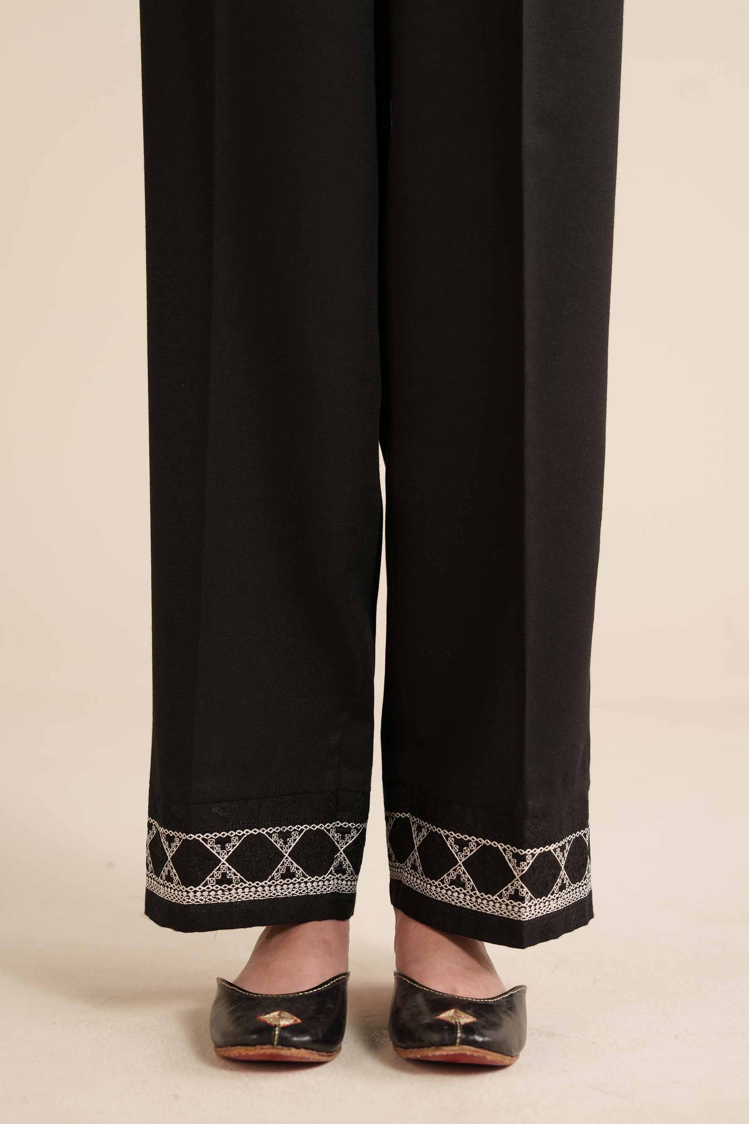 Embroidered Trousers - PW25-127
