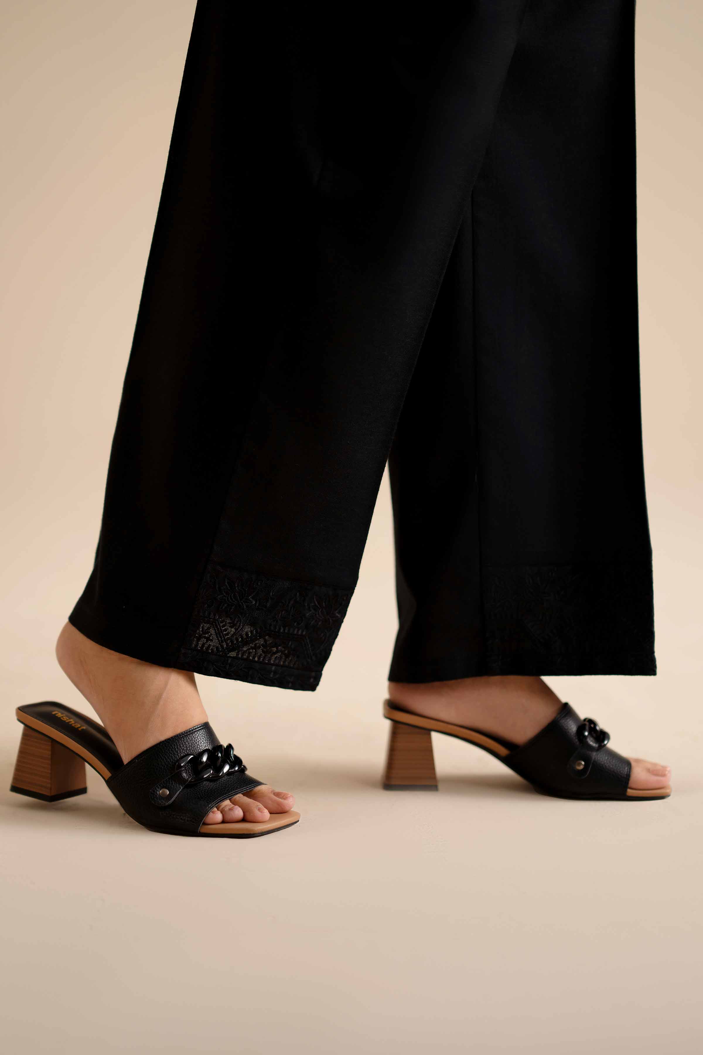 Embroidered Trousers - PW25-130
