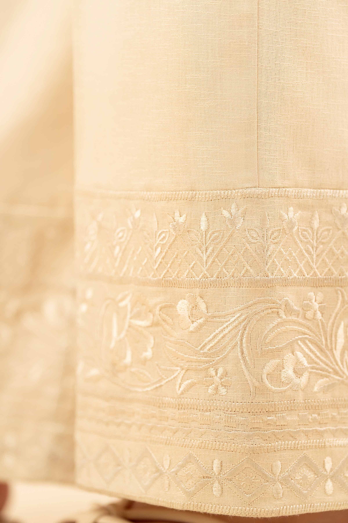Embroidered Trousers - PW25-133