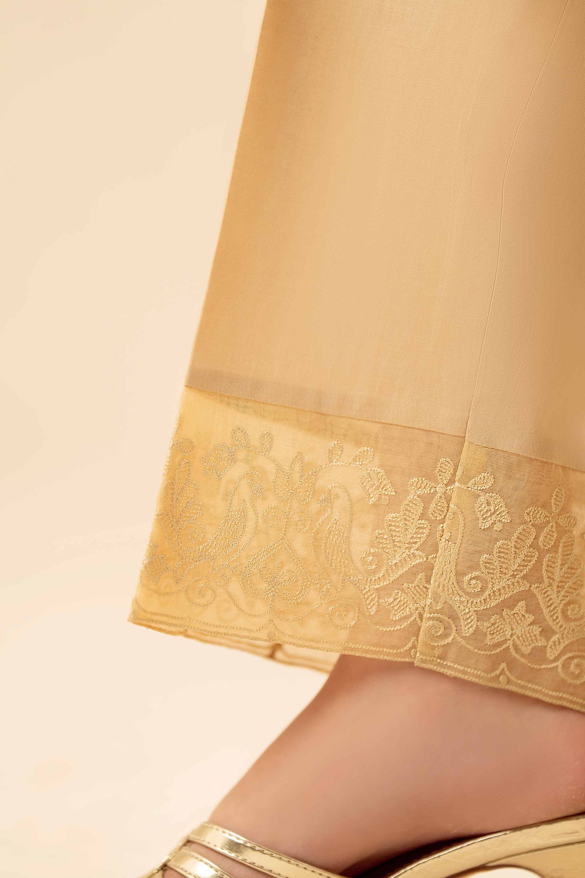Embroidered Trousers - PW25-138