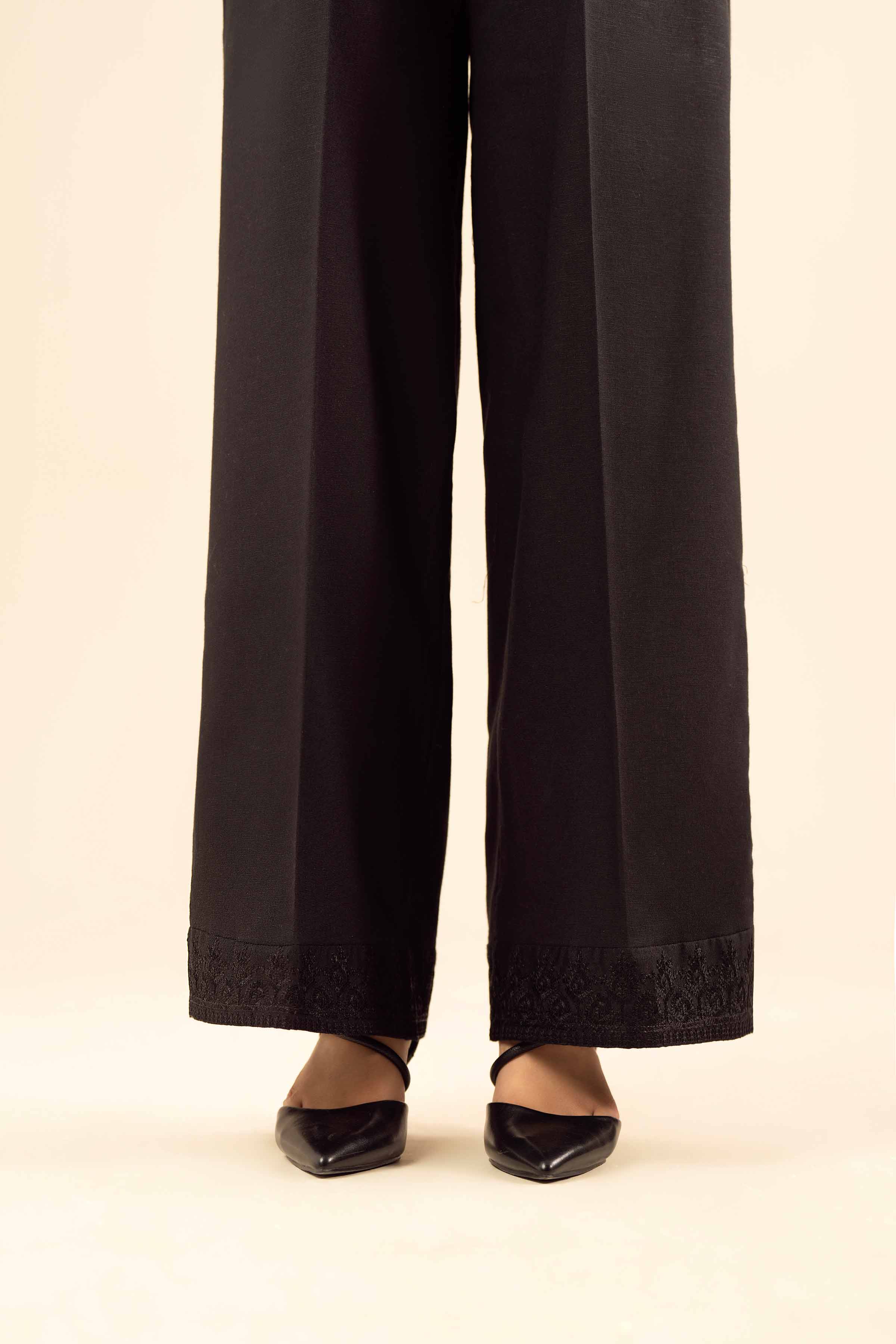 Embroidered Pants - PW25-140
