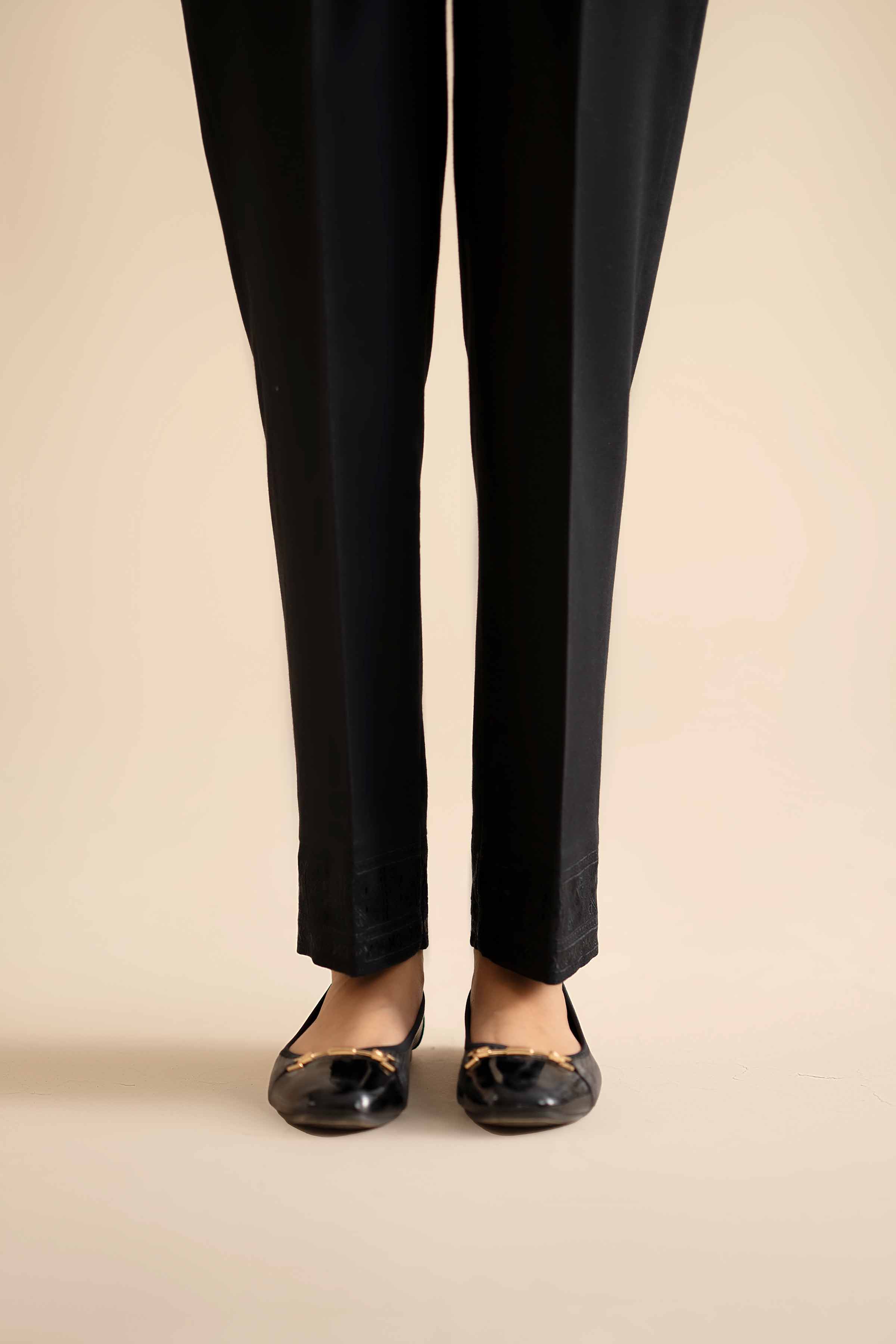 Embroidered Trousers - PW25-141