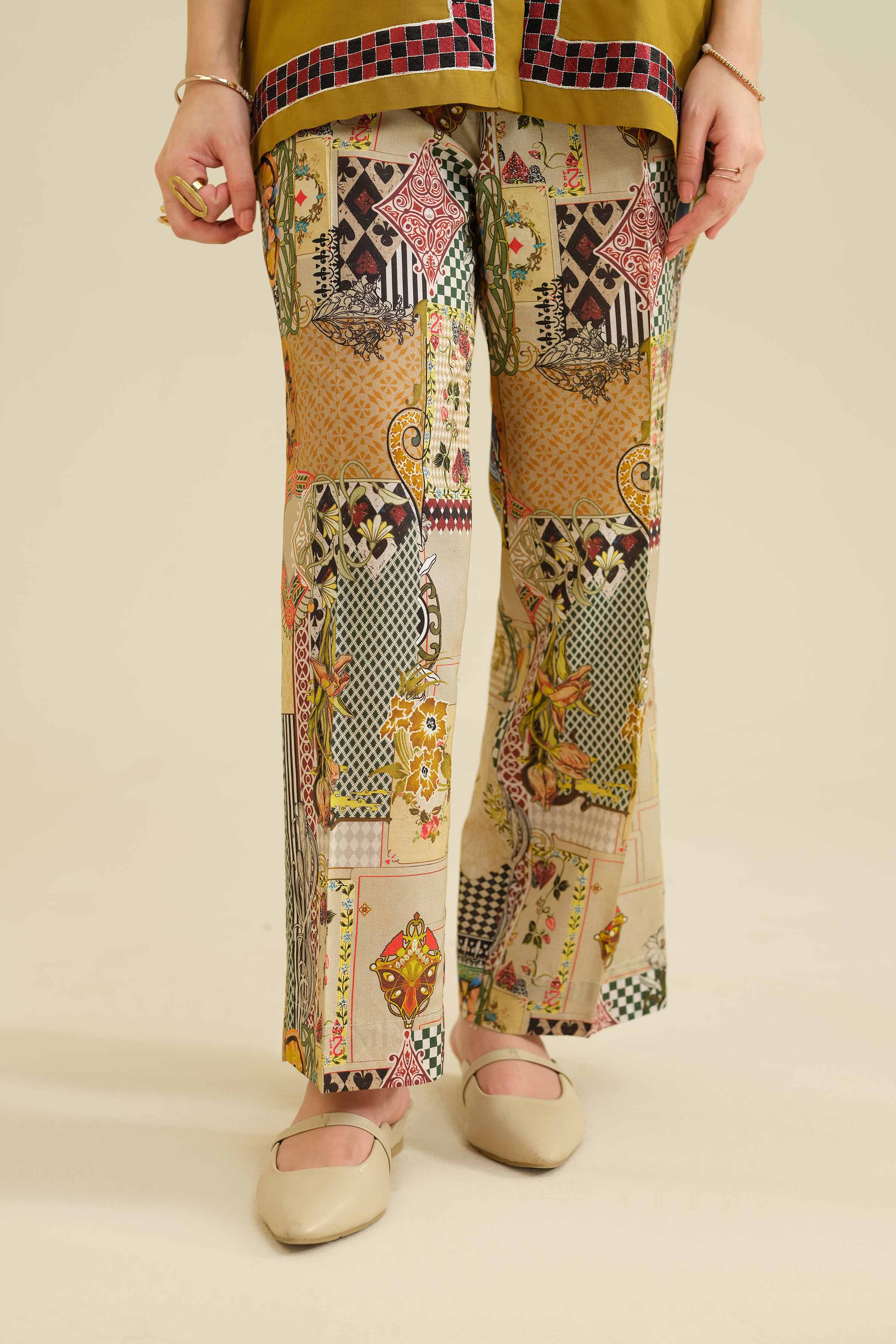 2 Piece - Embroidered Suit - PW25-208