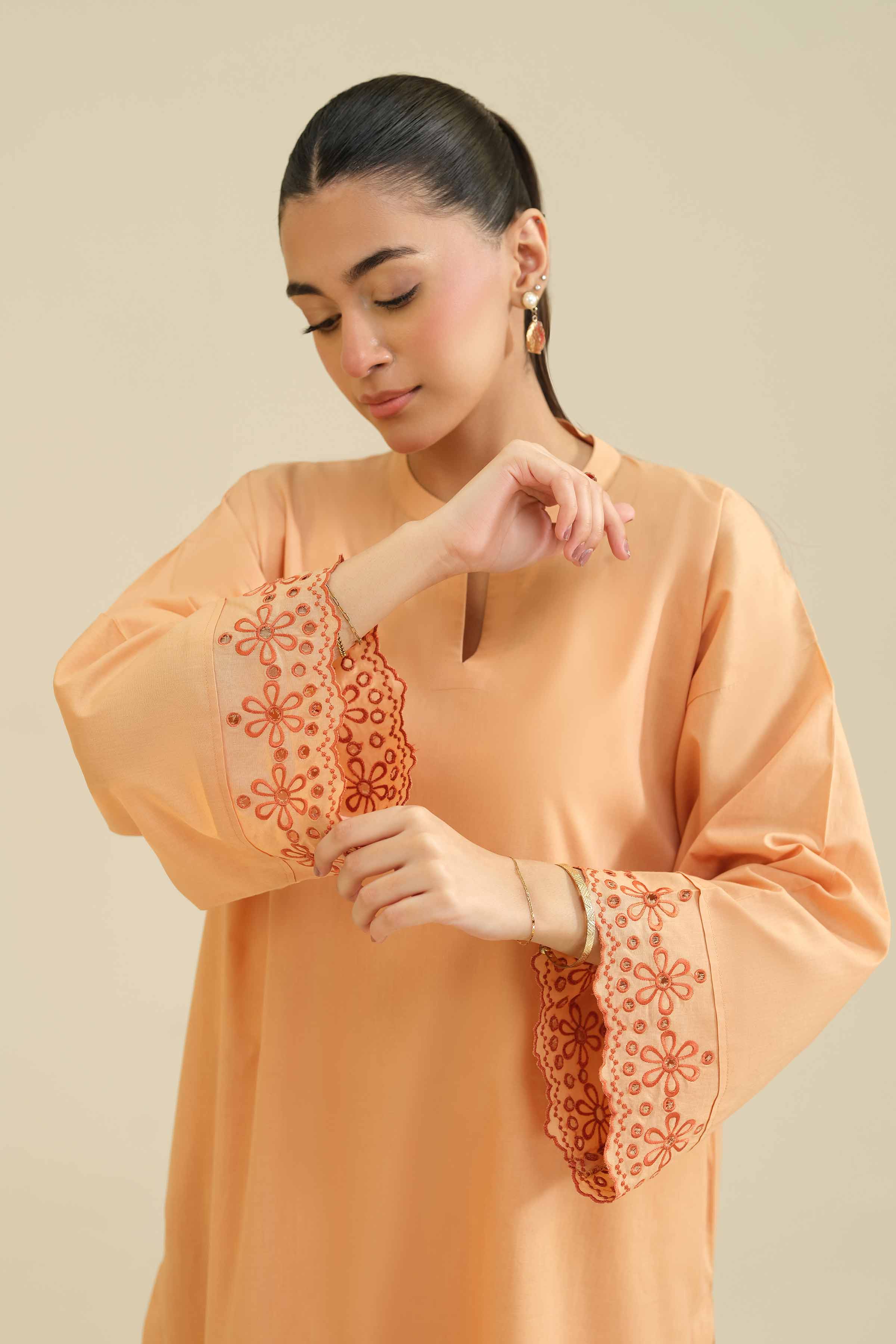 2 Piece - Embroidered Suit - PW25-213