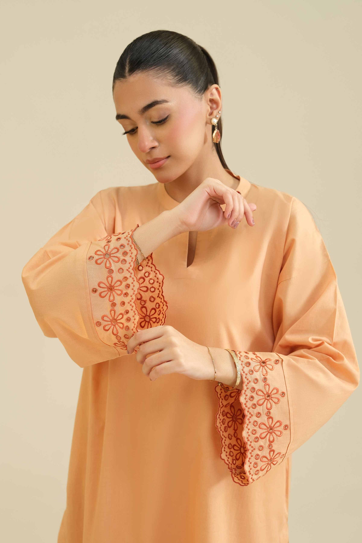 2 Piece - Embroidered Suit - PW25-213