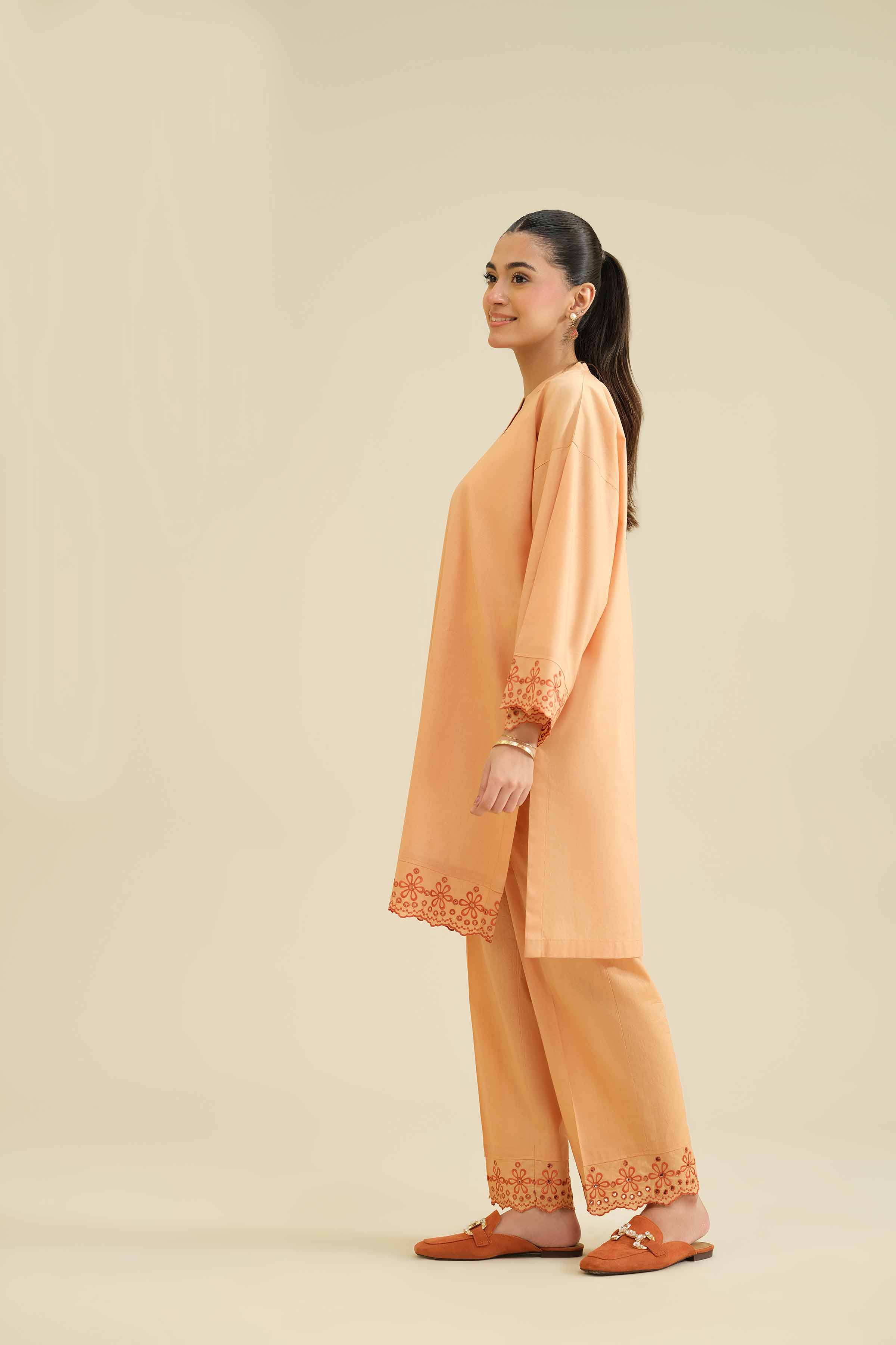 2 Piece - Embroidered Suit - PW25-213