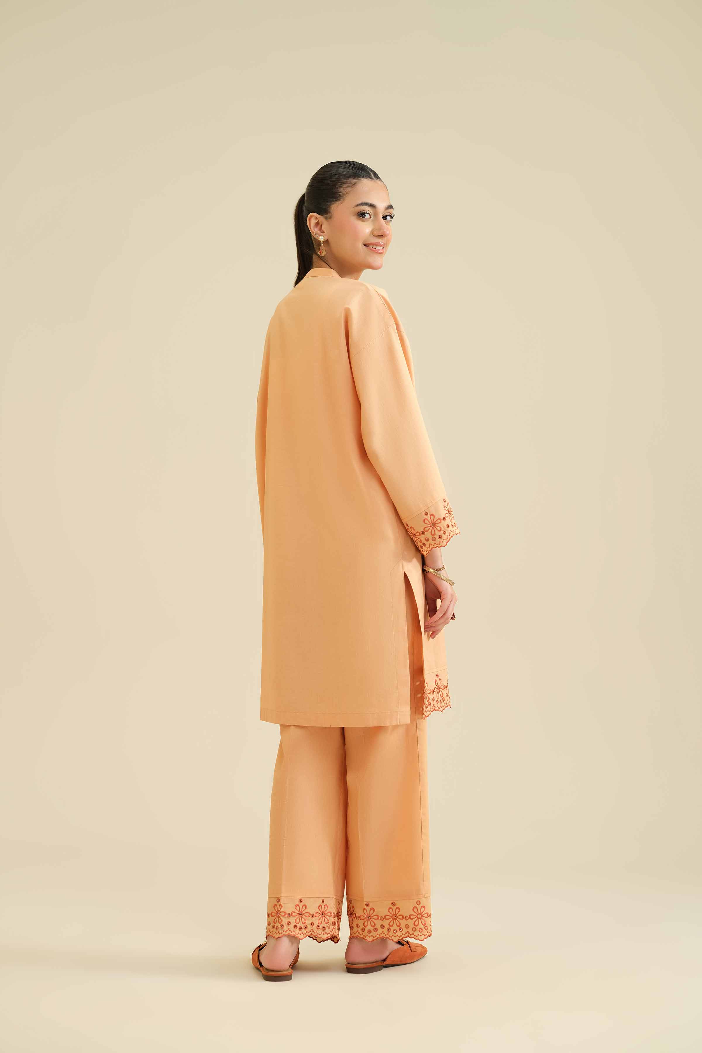 2 Piece - Embroidered Suit - PW25-213