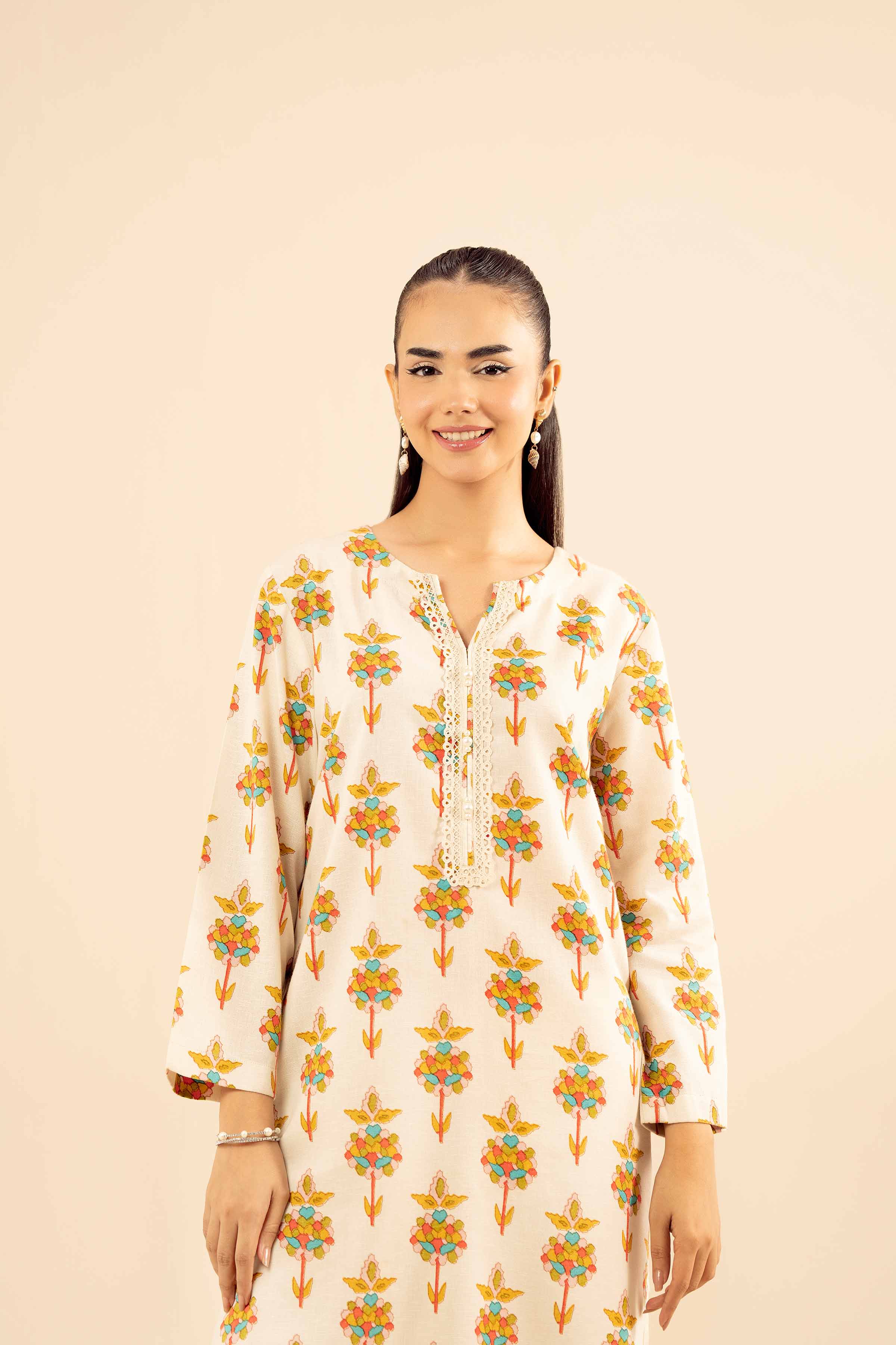 2 Piece - Embroidered Suit - PW25-216