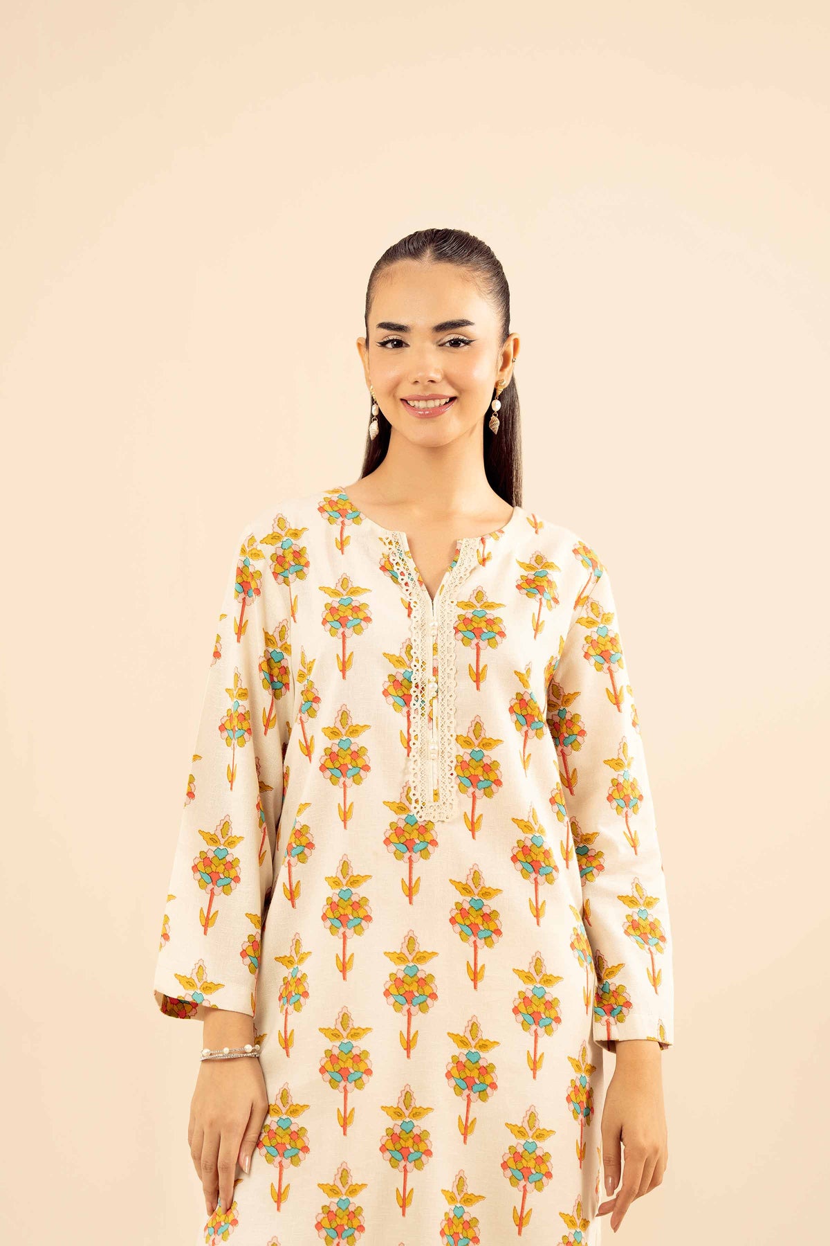 2 Piece - Embroidered Suit - PW25-216