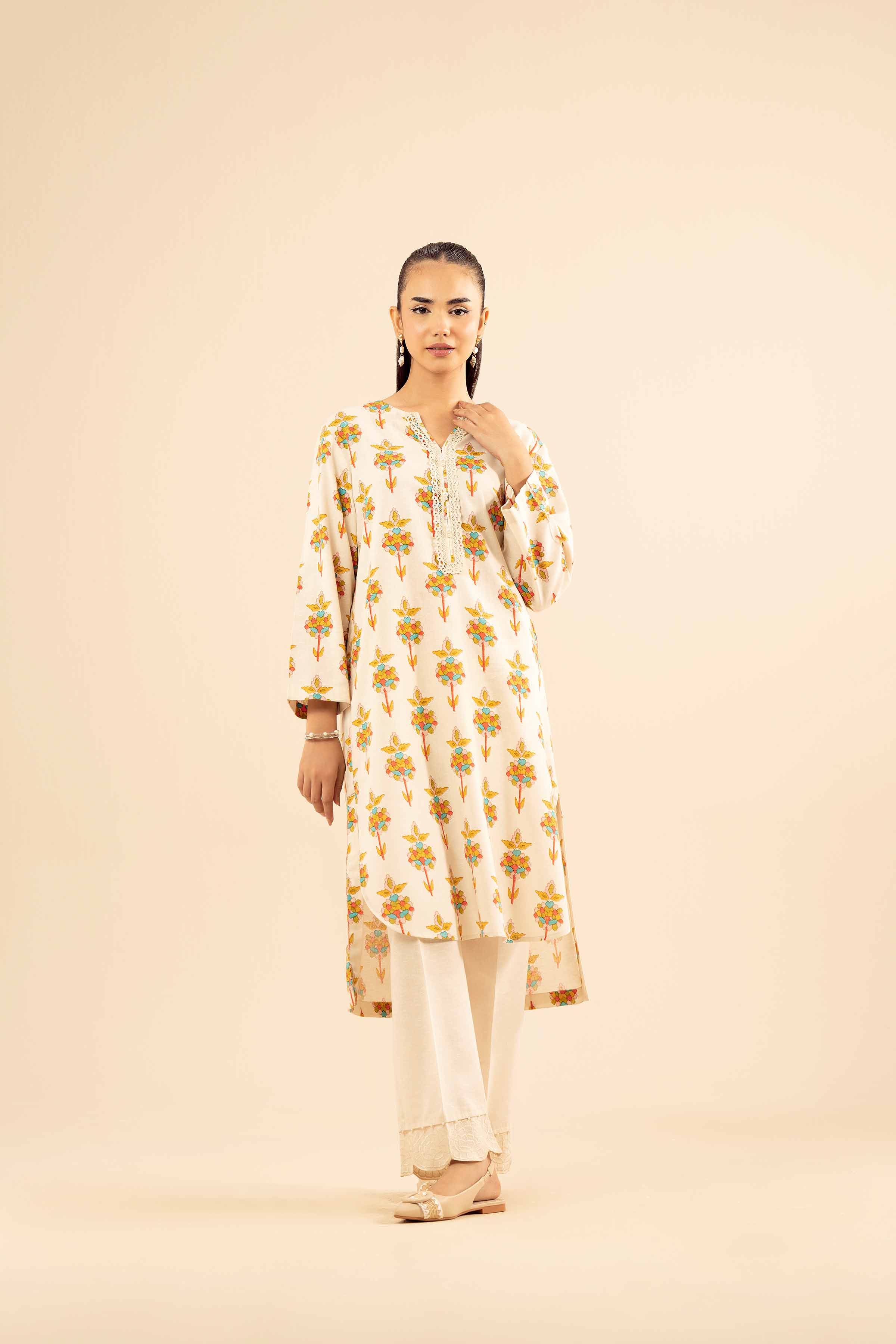 2 Piece - Embroidered Suit - PW25-216