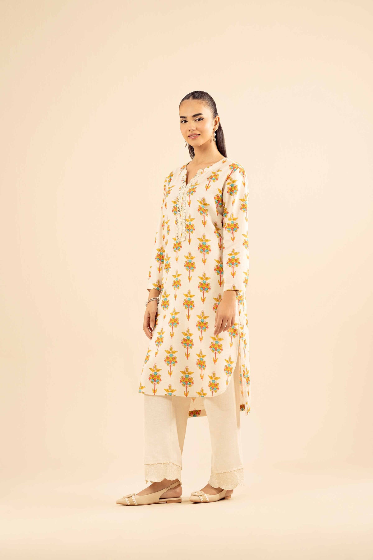 2 Piece - Embroidered Suit - PW25-216