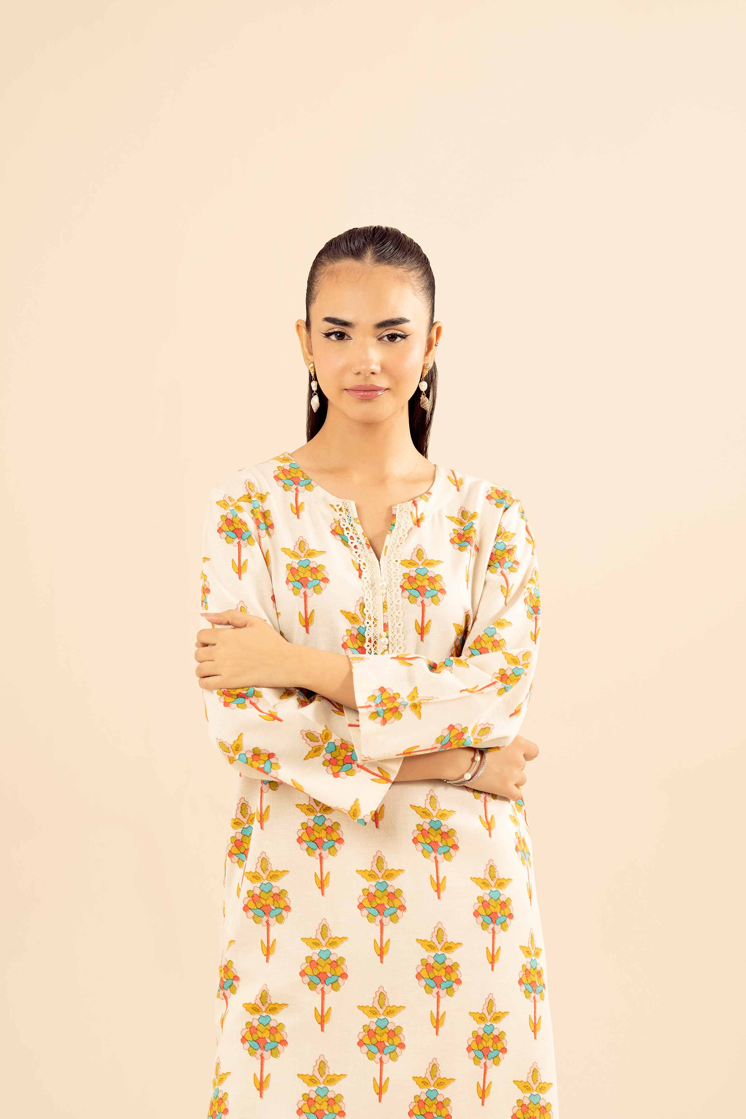 2 Piece - Embroidered Suit - PW25-216