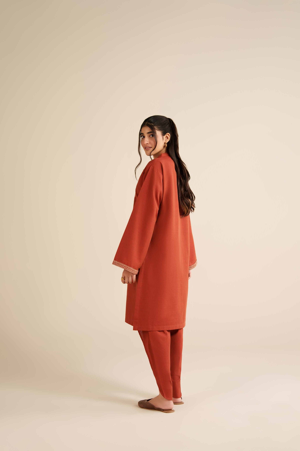 2 Piece - Embroidered Suit - PW25-218